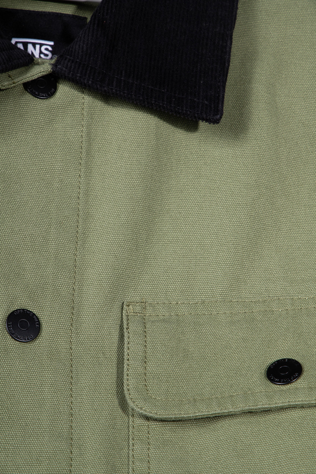 MN DRILL CHORE COAT LODEN GREEN 4