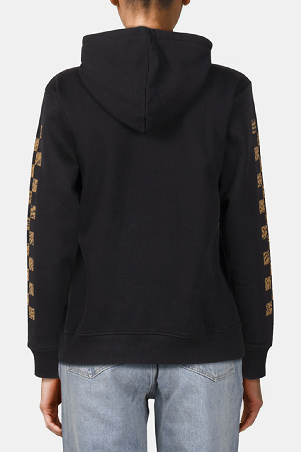 WYLD TANGLE ANIMAL BFF HOODIE DUSK DOWNER BLACK 2