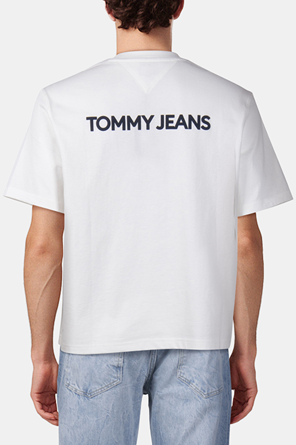 TJM 90S POP COL NW STRAIGHT FIT TSHIRT ECRU 2