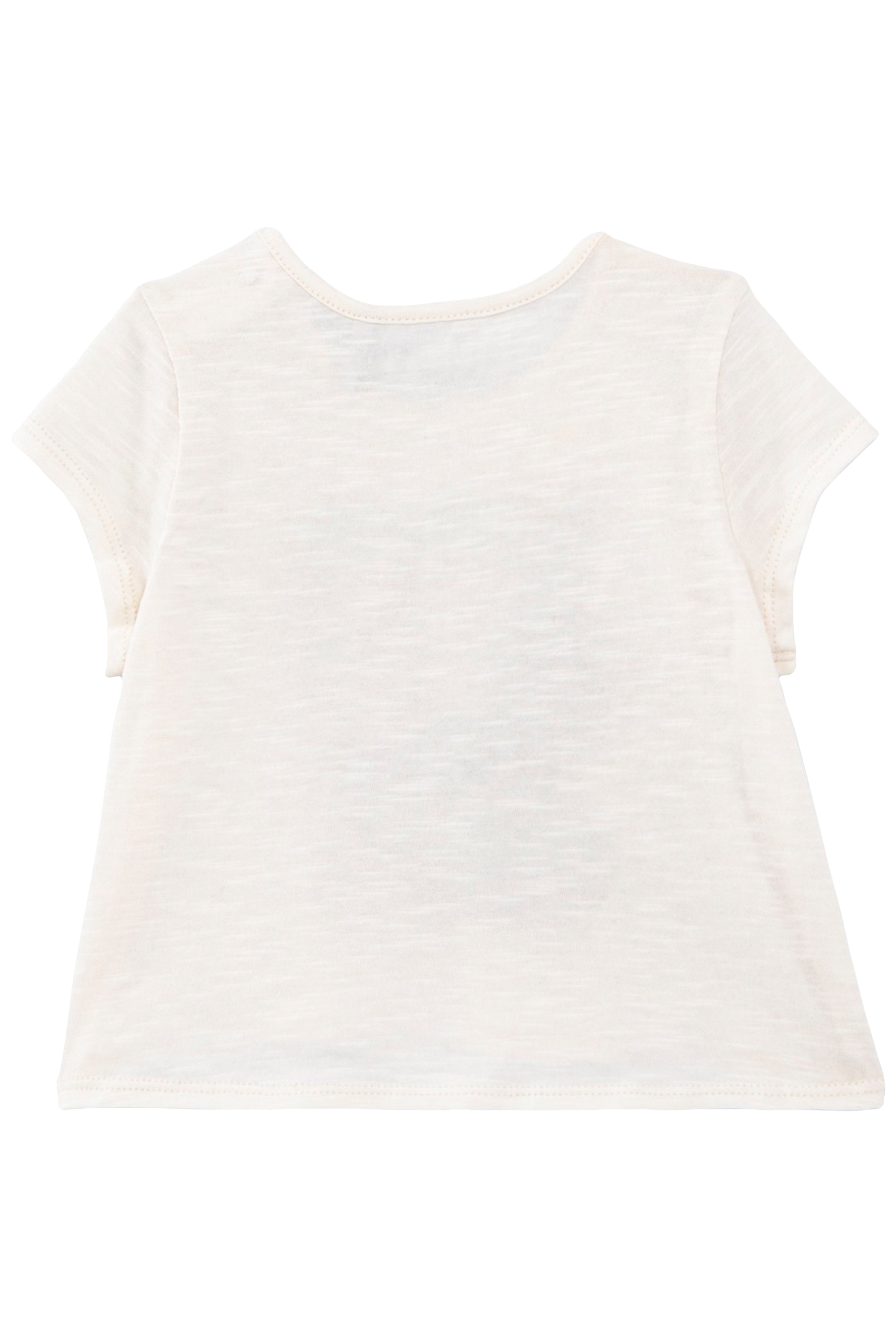 BABY GIRLS’ ECRU T-SHIRT WITH CUBAN CAR & PALM TREE IMAGE 2