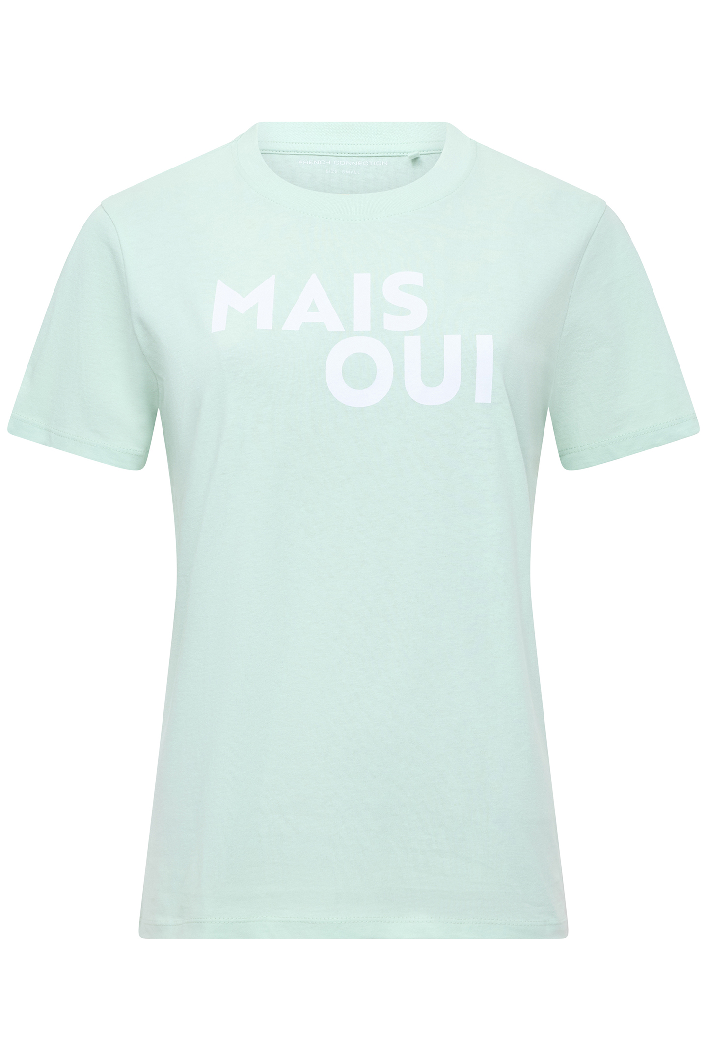 MAIS OUI GRAPHIC T-SHIRT SUBTLE GREEN/WHITE 3