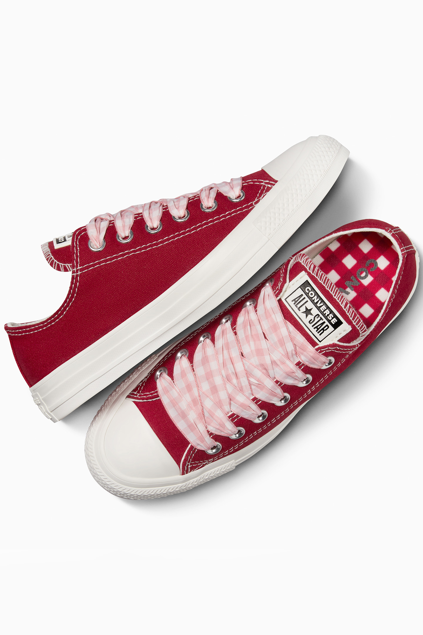 CHUCK TAYLOR ALL STAR GINGHAM DAYS AHEAD/WHITE/HORIZON PINK 3
