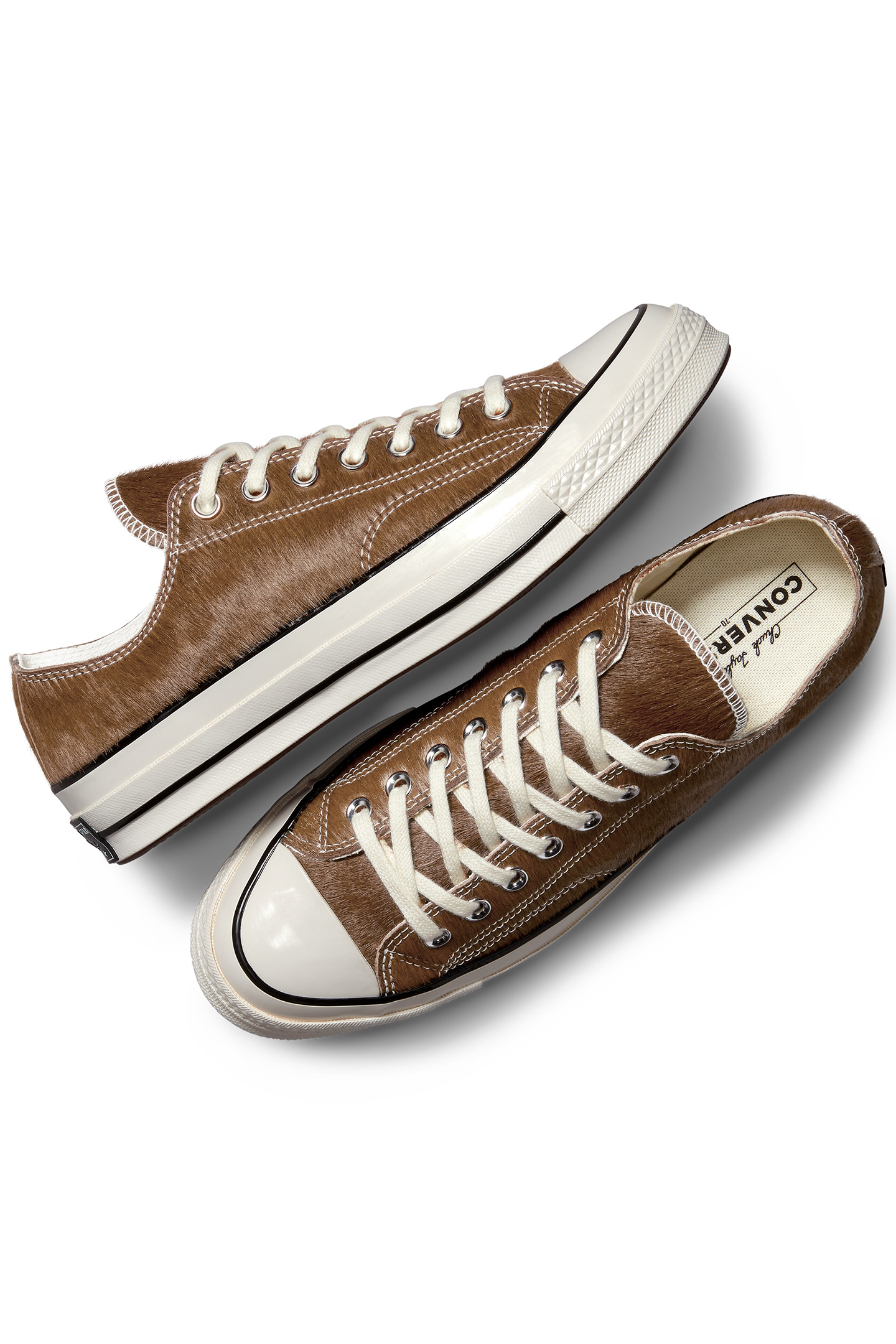 CHUCK 70 PONY HAIR BROWN/BROWN/EGRET 3