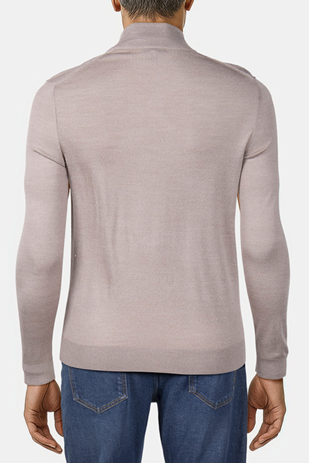 OE BLACKHALLER-LS FUNNEL STONE MELANGE 2