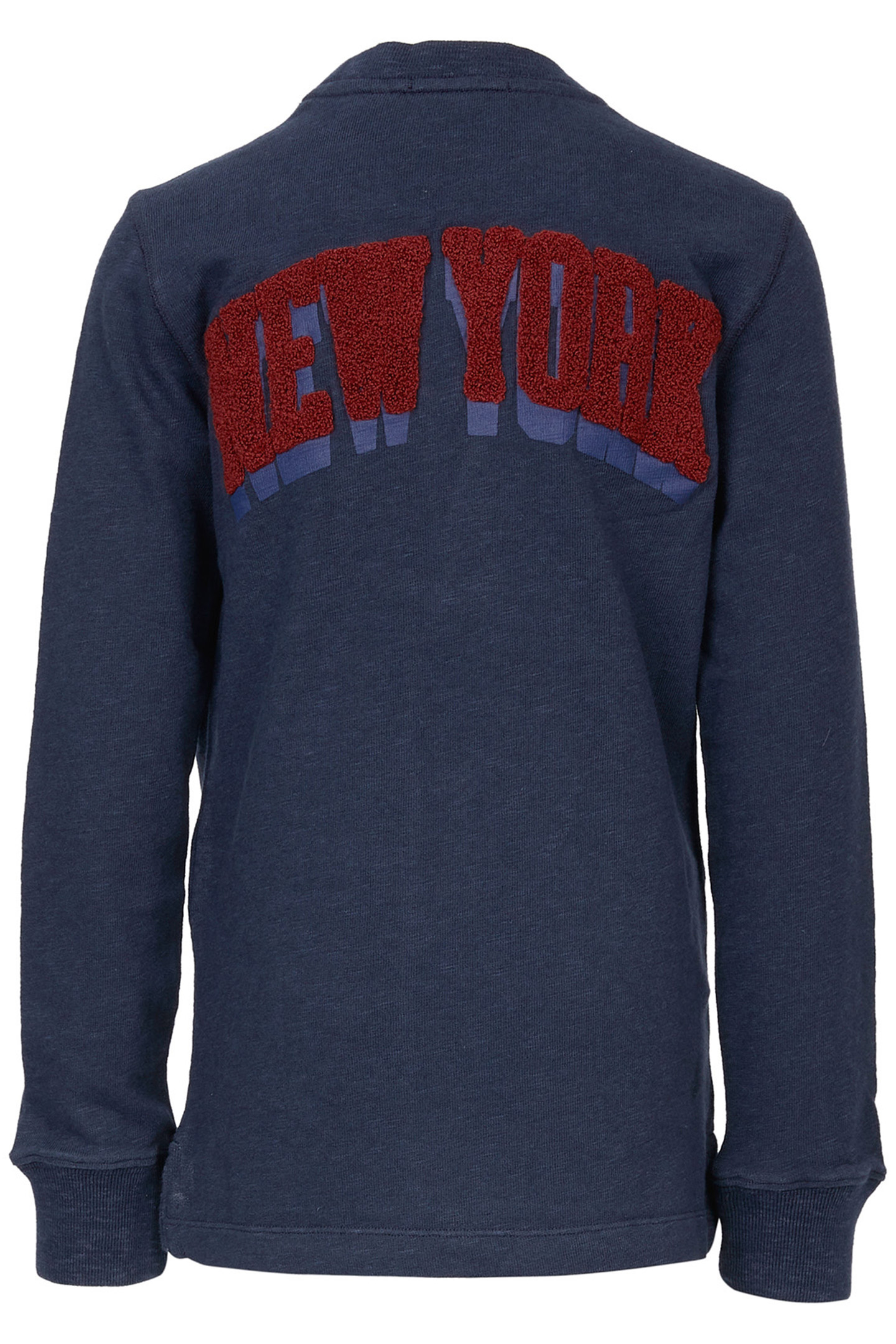 CUSTOM FIT ROUND NECK T-SHIRT IN BLUE 2