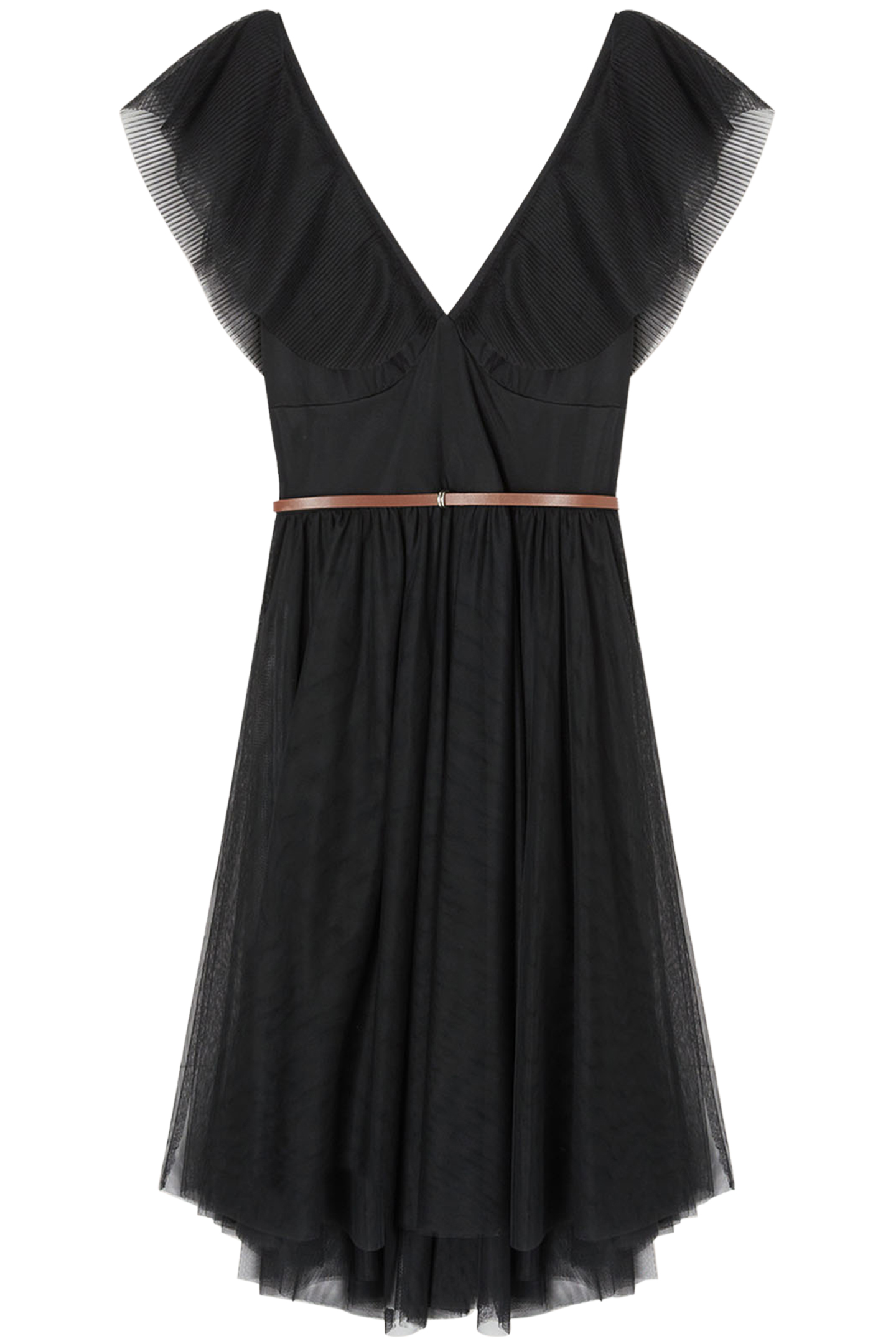 SHORT TULLE DRESS BLACK 3