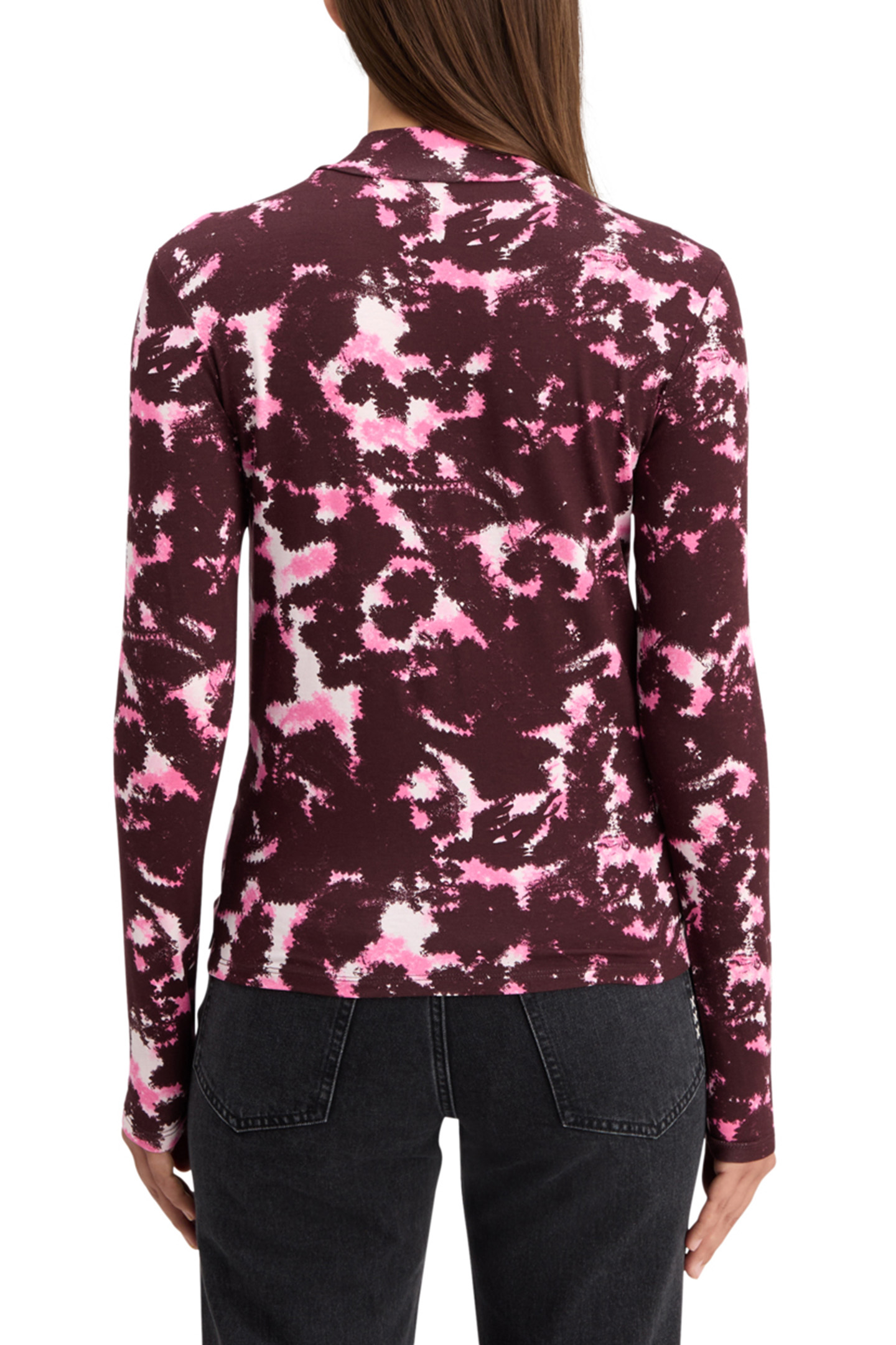 AOP PRINTED LONG SLEEVE T-SHIRT WINTER FLORAL 2