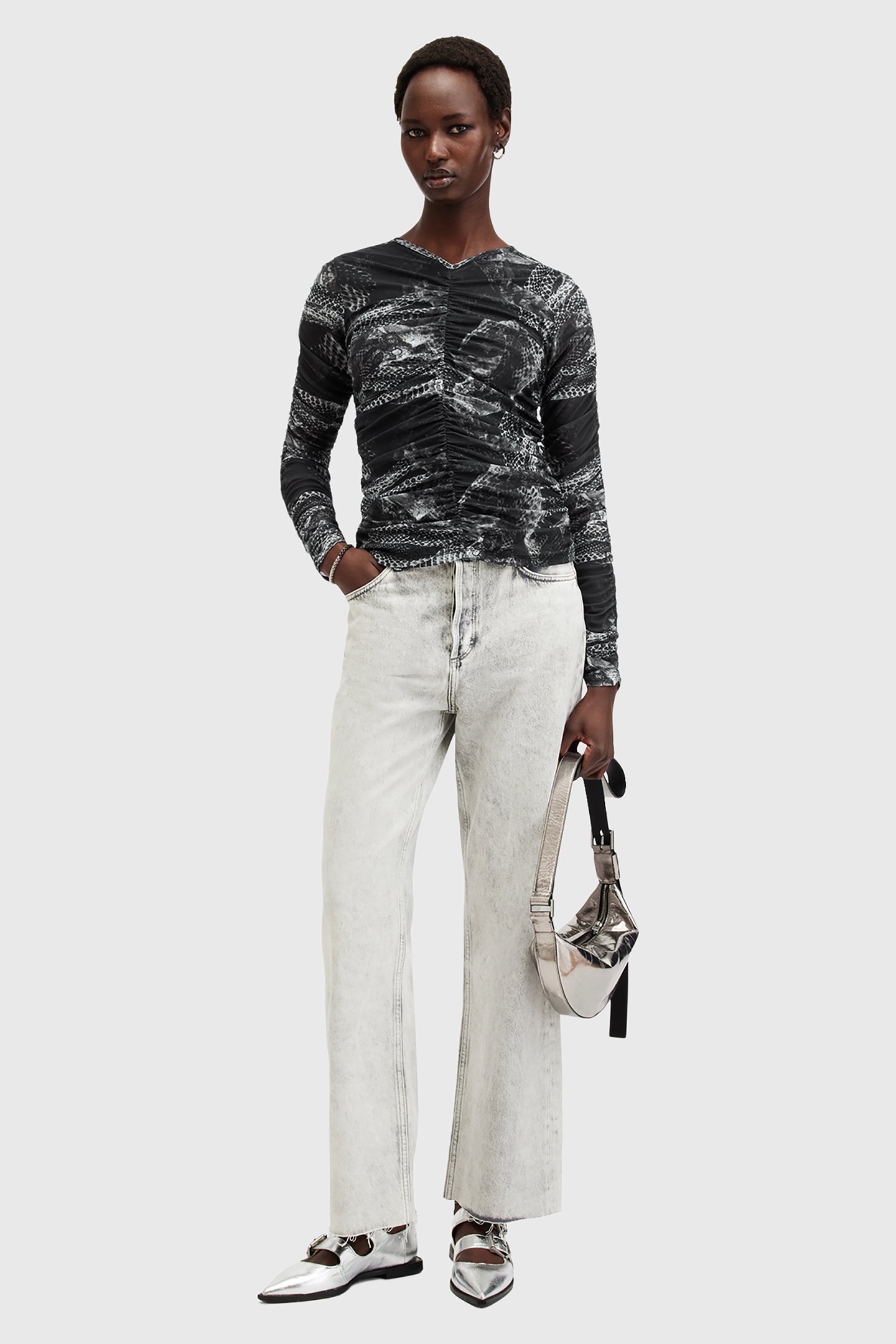 KEIKO MESH TOP EVOLVE SLATE GREY 5