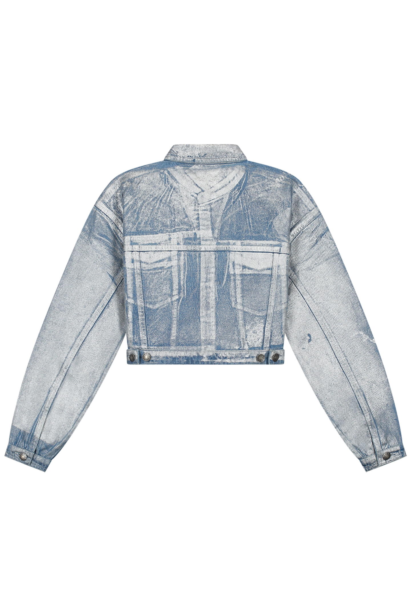 METALLIC JACKET LAVENDER BLUE 3