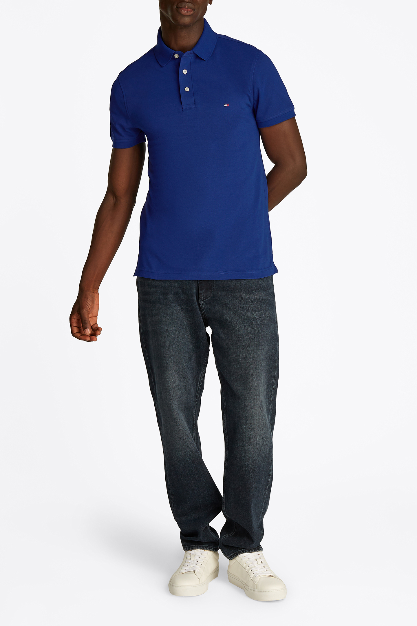 1985 SLIM FIT POLO SHIRT WEDGE BLUE 2