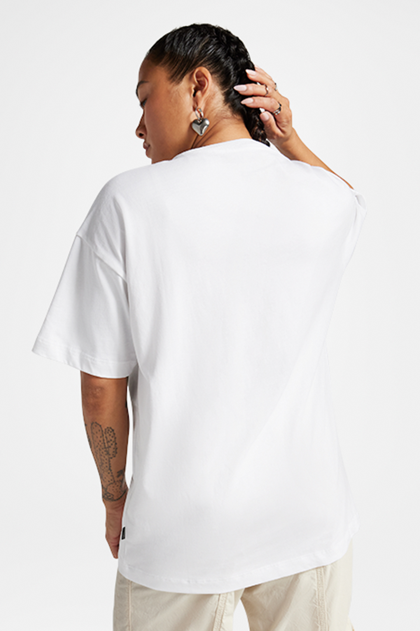OVERSIZED CHERRY T-SHIRT WHITE 2