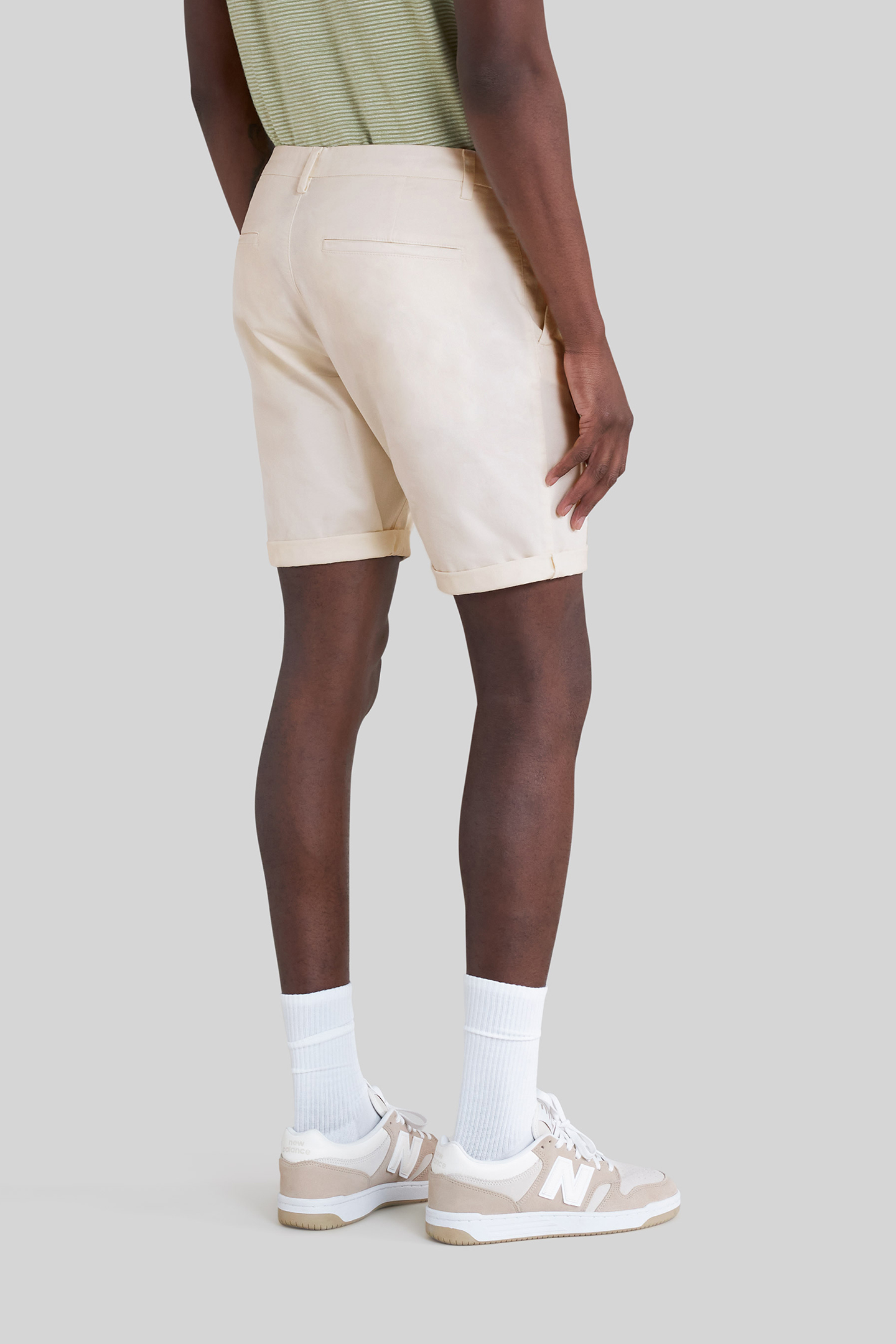 GESSO TAPERED CHINO BERMUDAS 4