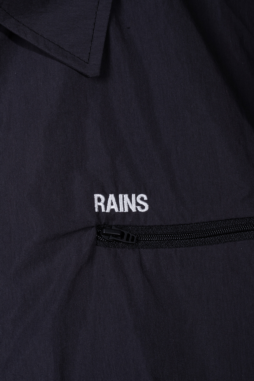 WOVEN SHIRT BLACK UNISEX 6