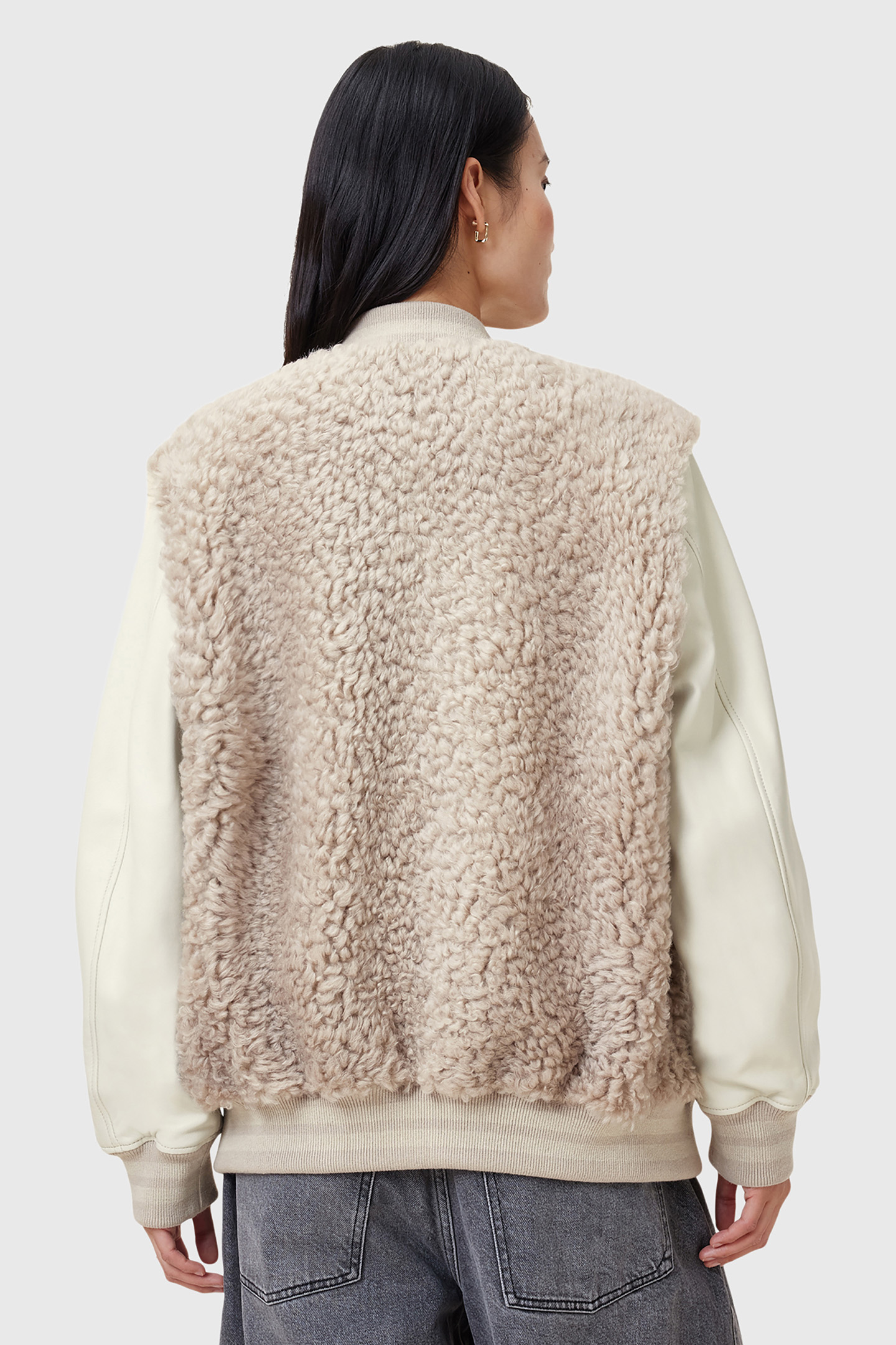 VALERIE SHEARLNG JKT OFF WHITE 2