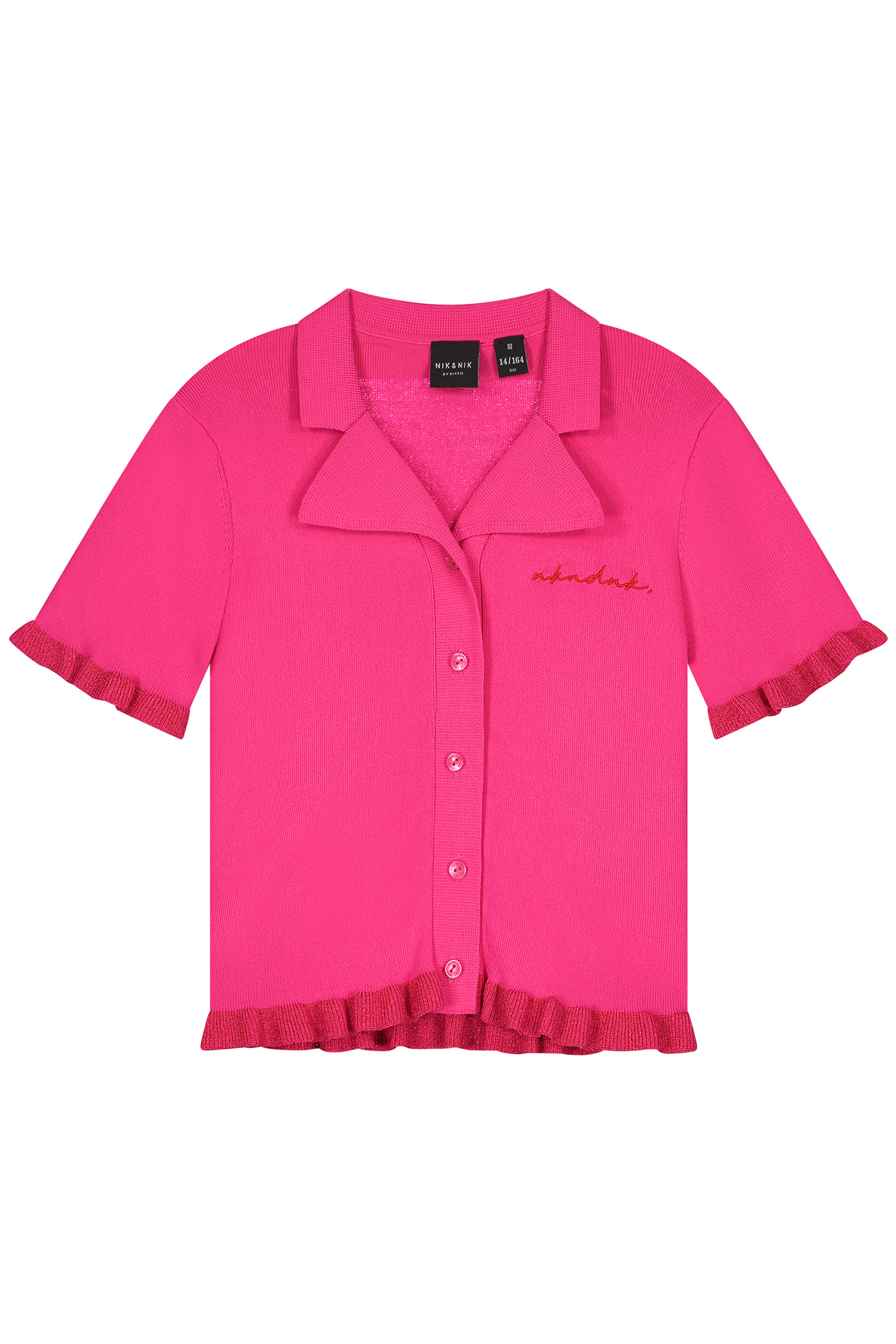 JORDAN SPARKLE TOP FUCHSIA POP 2