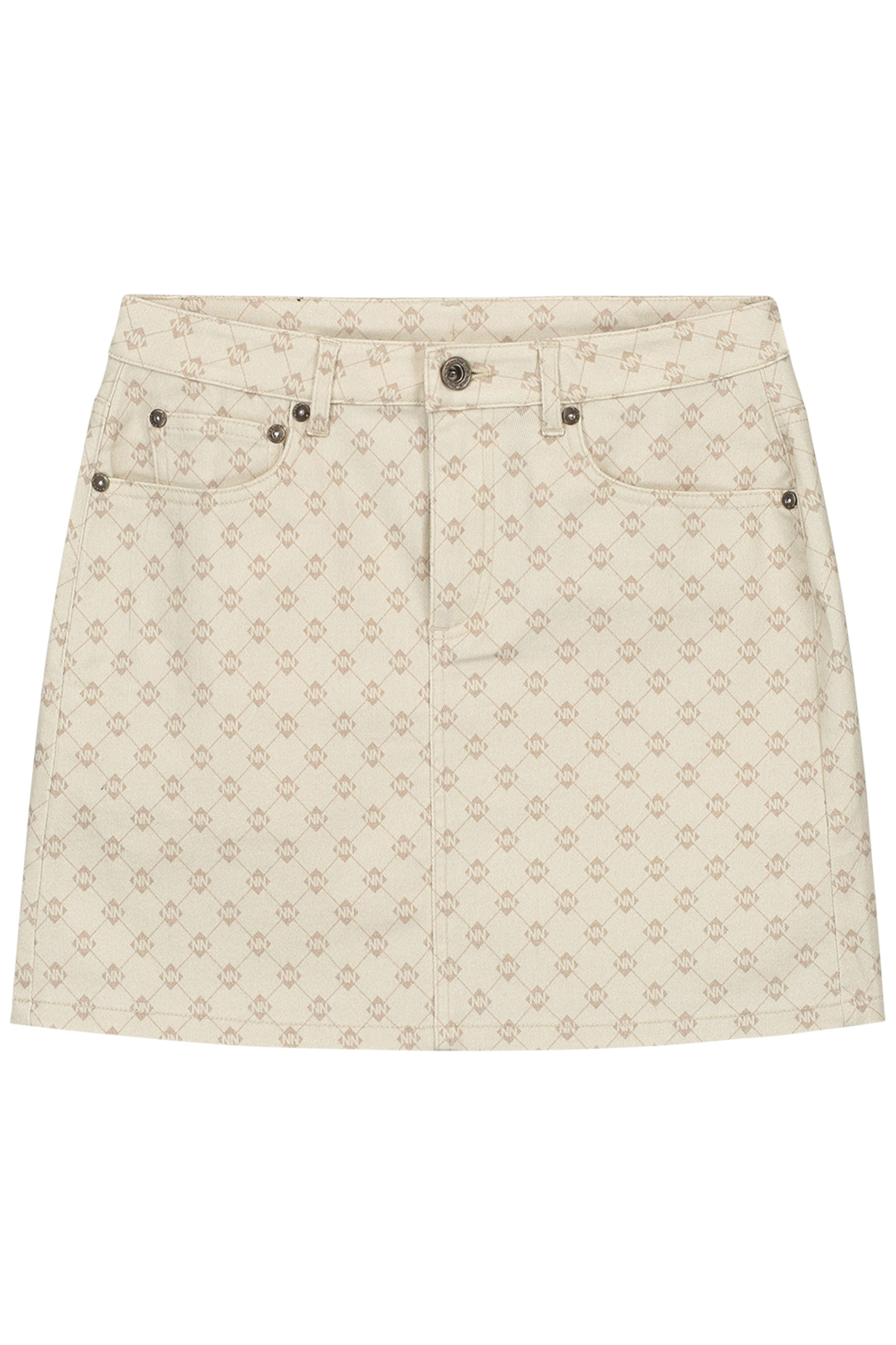 PRINTED TWILL SKIRT KIT/HUMMUS 2