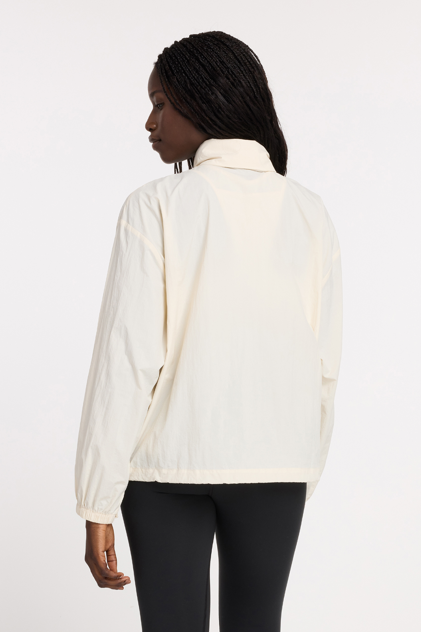 PACKABLE JACKET IN CREAM 2