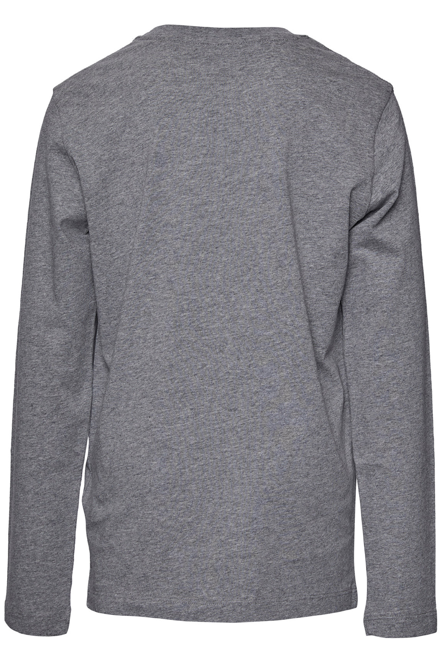 BASIC ROUND NECK T-SHIRT IN GREY 2