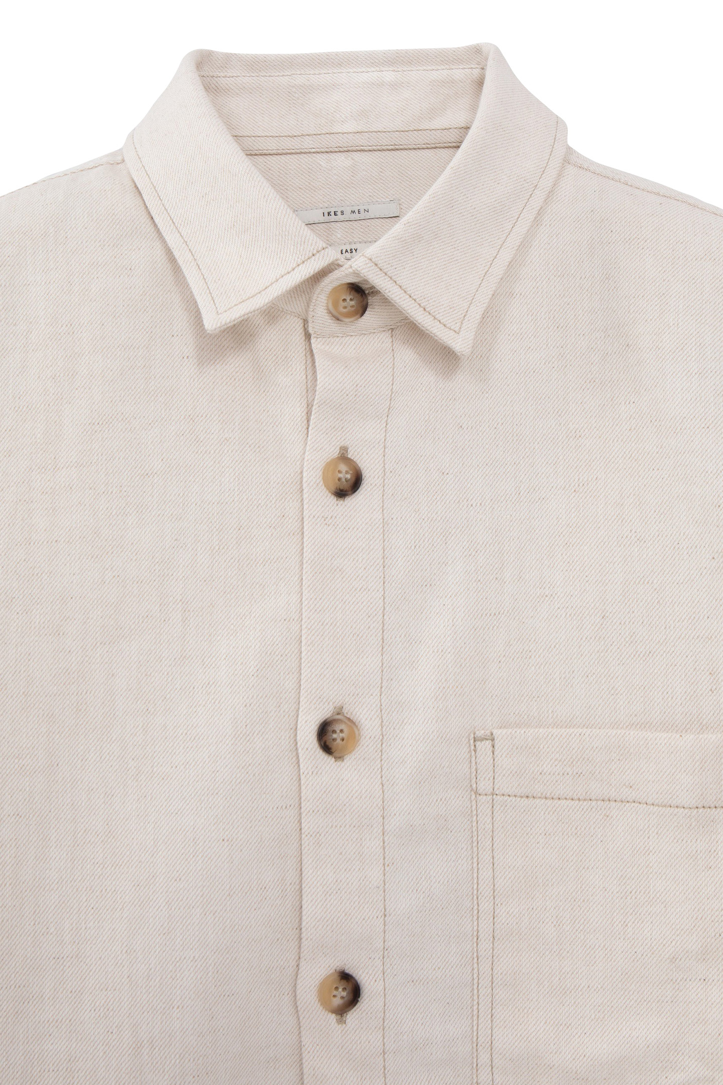 GESSO DENIM-LOOK REGULAR SHIRT 8