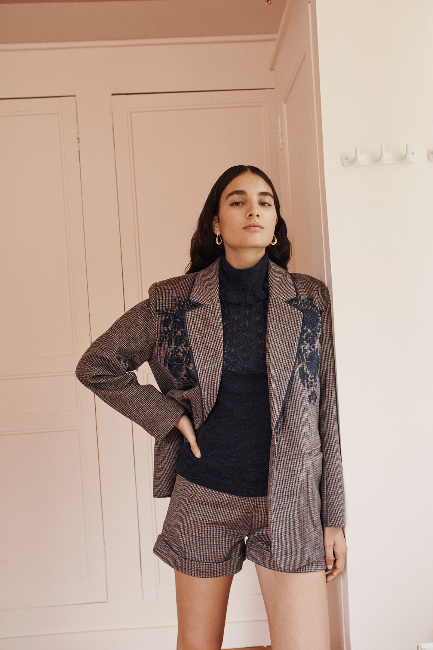 JACKET HANOI BLUE MEN CHECKS 3