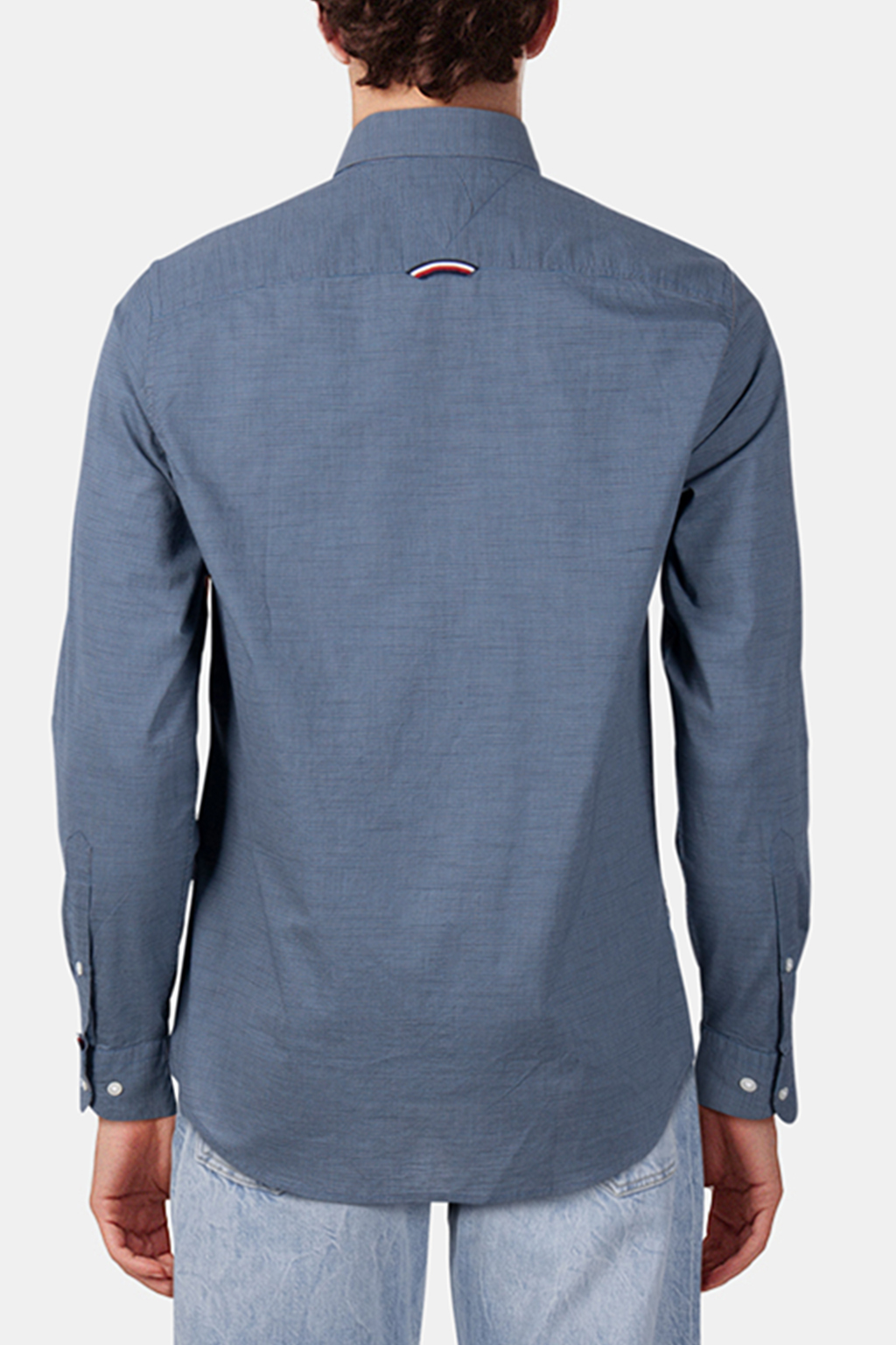 HOUNDSTOOTH RF SLIM FIT LONG SLEEVE SHIRT CARBON NAVY/MULTI 2