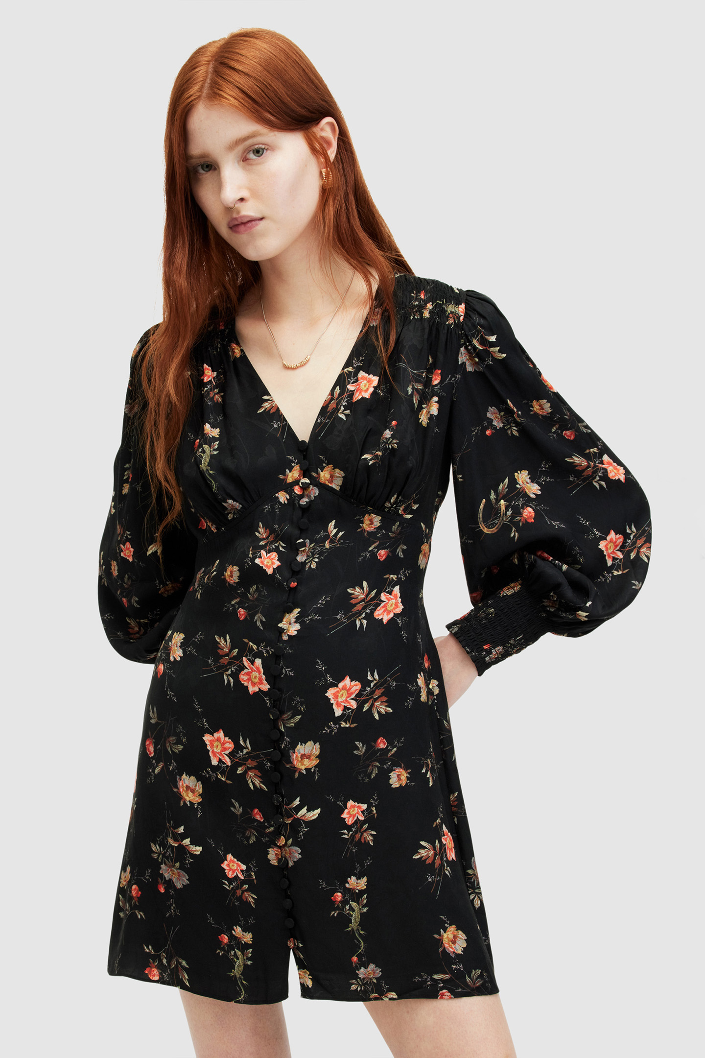 AUDEN TANANA DRESS BLACK 1