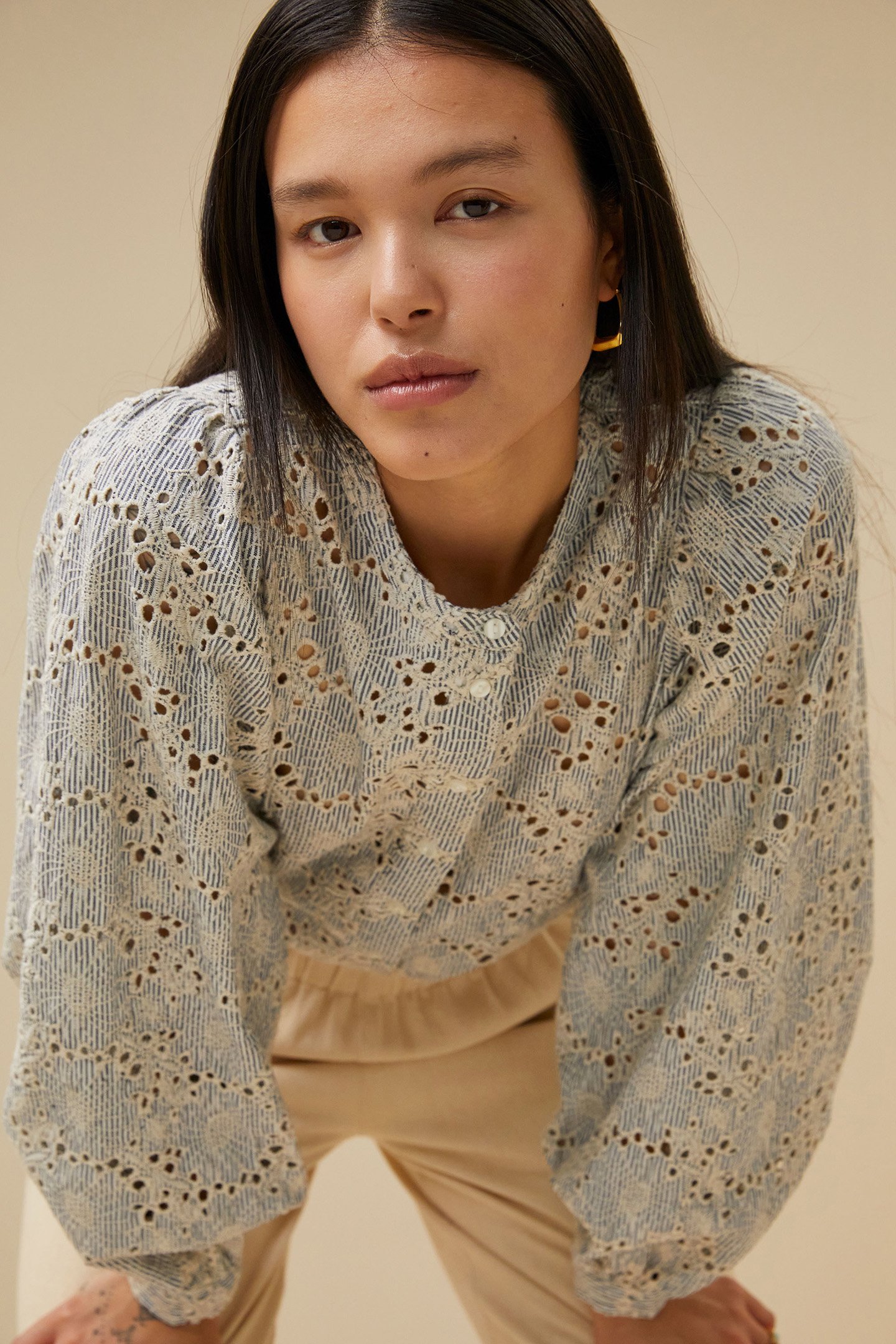 MEES TWILL PANT GRAIN 4