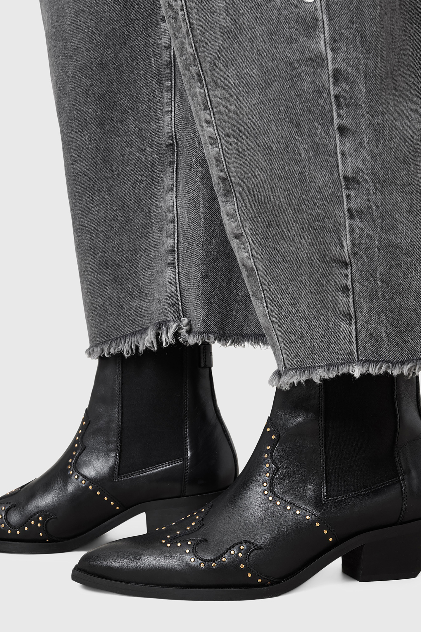 DENVER STUD BOOT BLACK 2