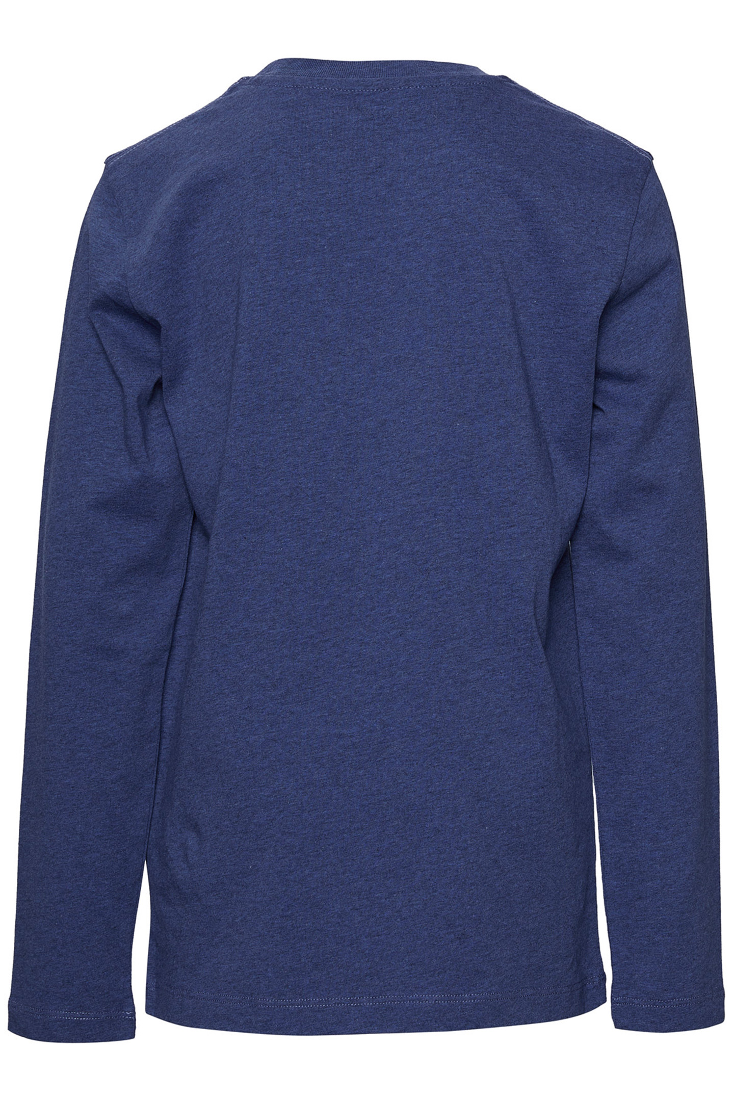 BASIC ROUND NECK T-SHIRT IN BLUE 2