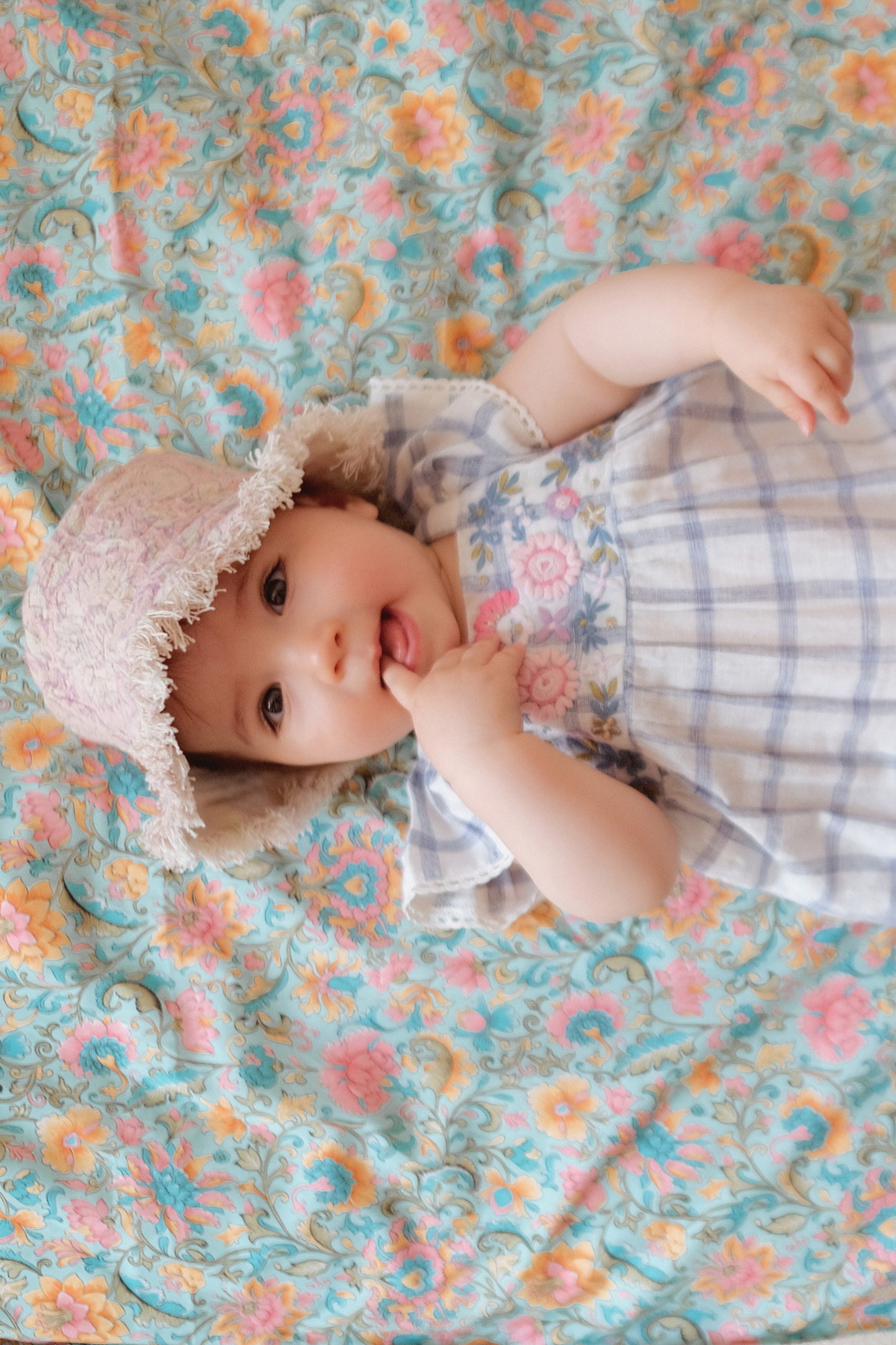 OVERALLS IRINA BLUE RIVER CHECKS 9