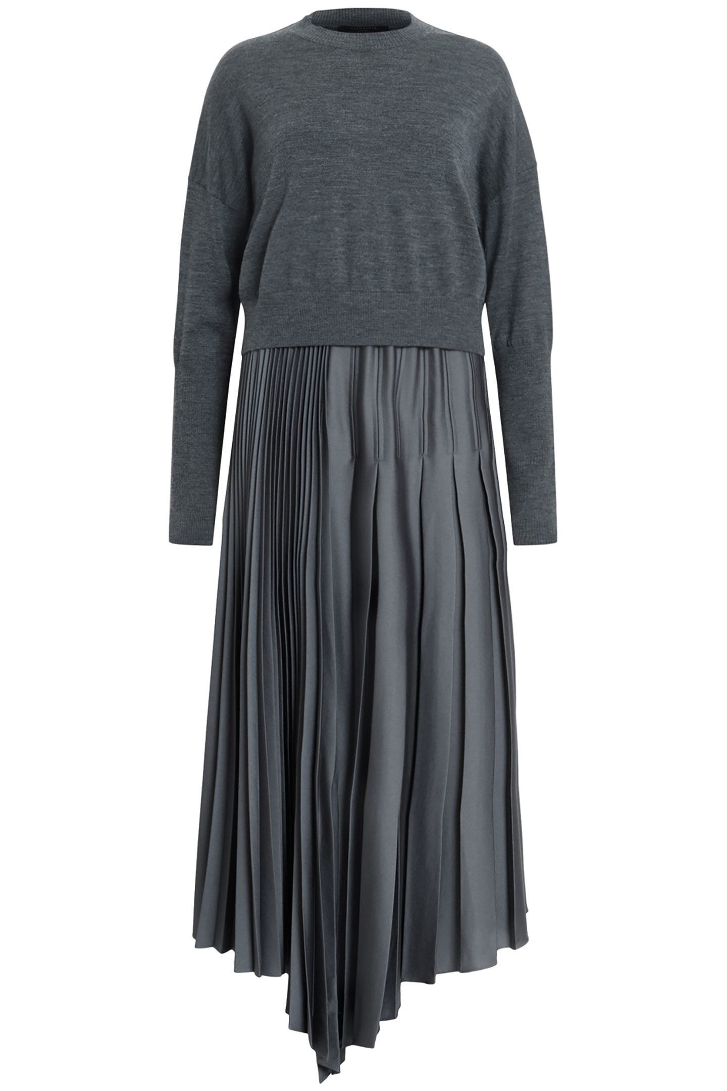 ADRIANA DRESS TURBULENCE GREY 3