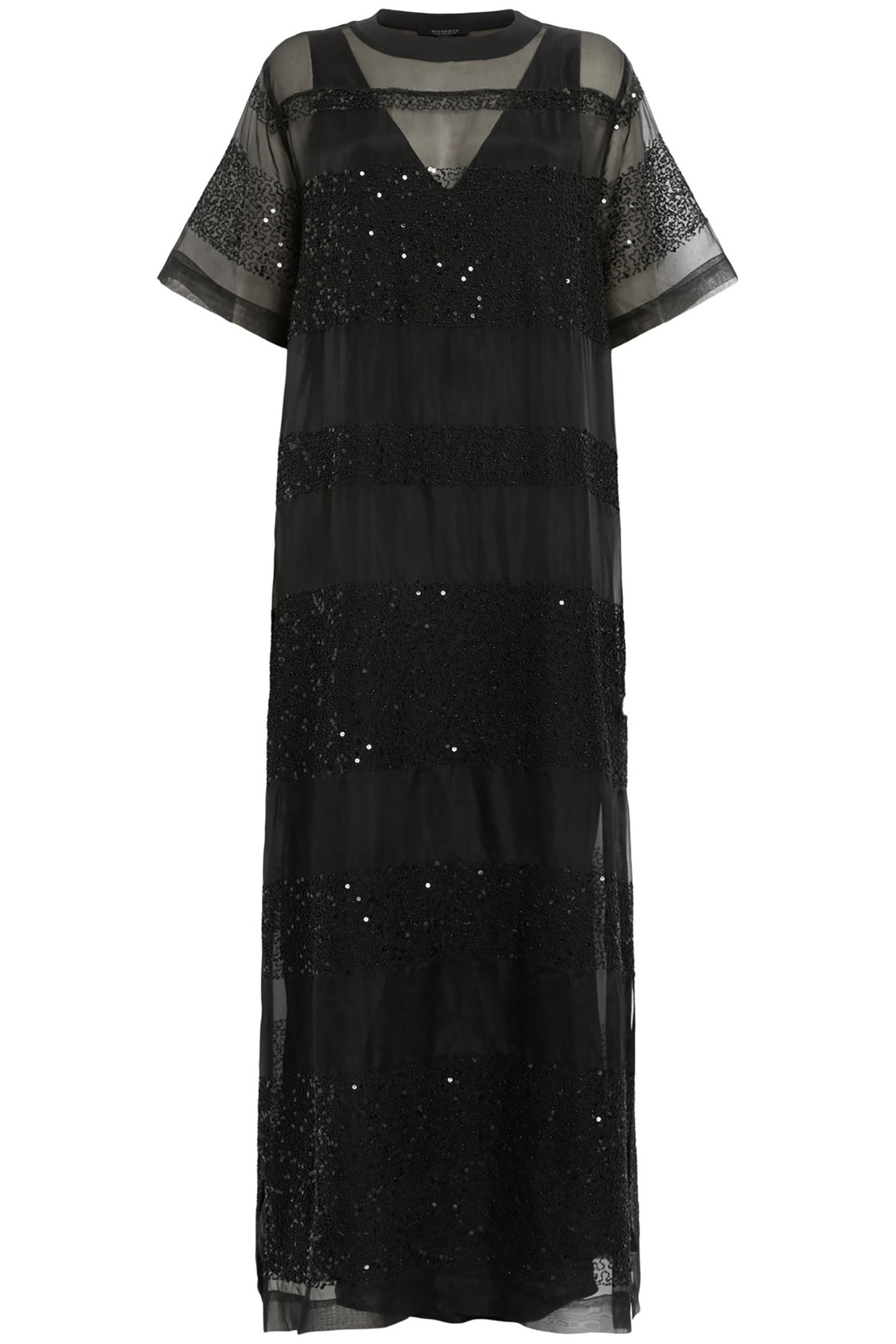 IZABELA MAXI DRESS BLACK 3