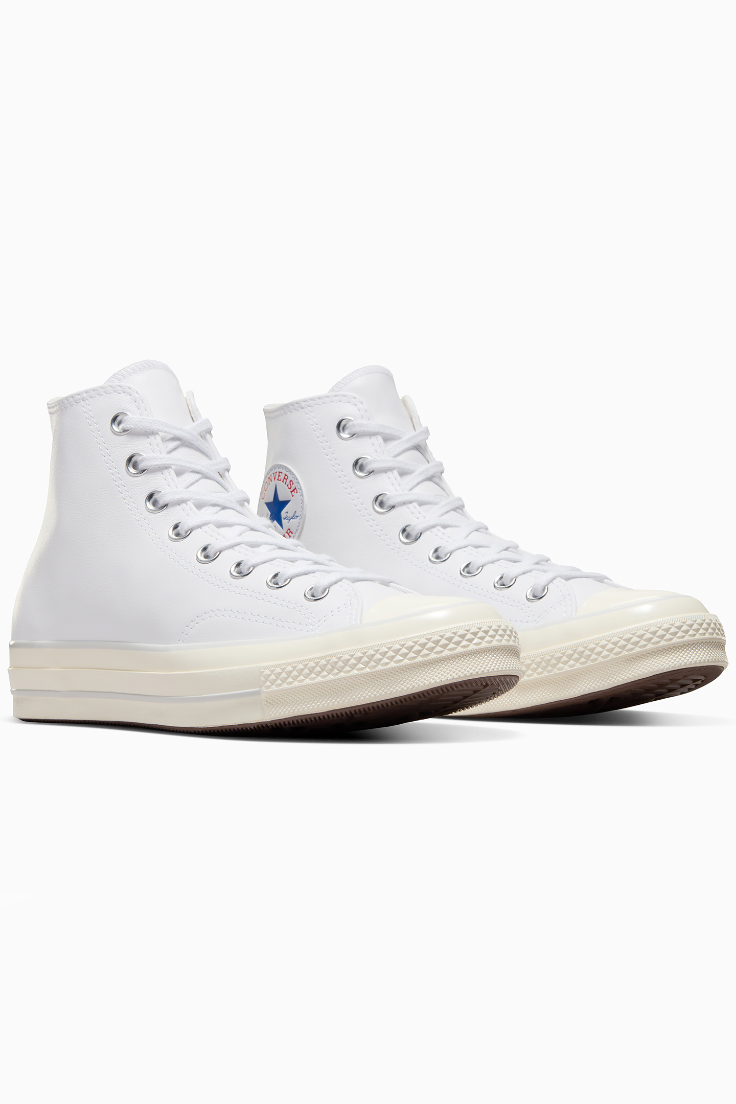 CHUCK 70 LEATHER WHITE/FOSSILIZED/EGRET 2