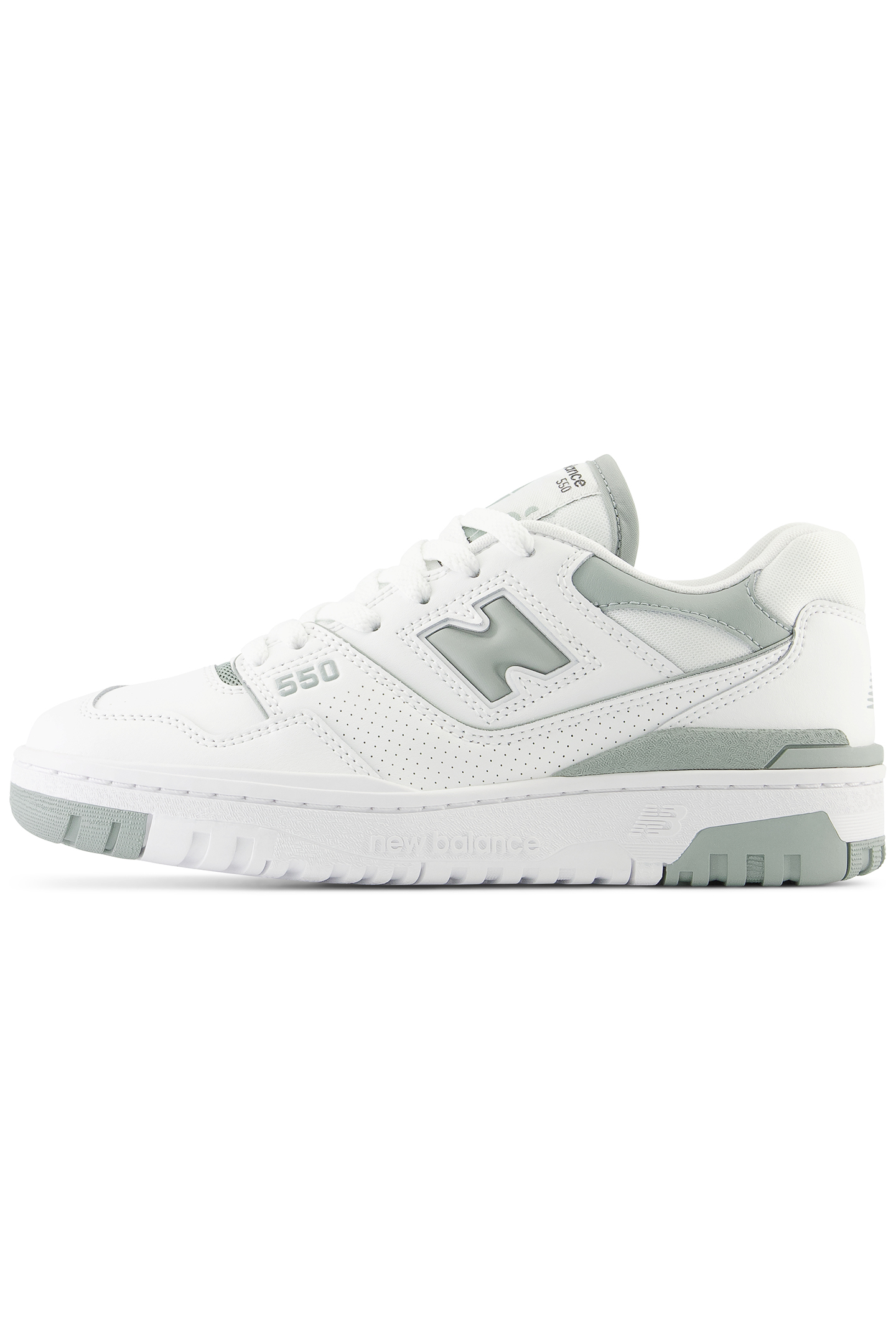 BBW550BG SNEAKERS IN WHITE & GREY 6
