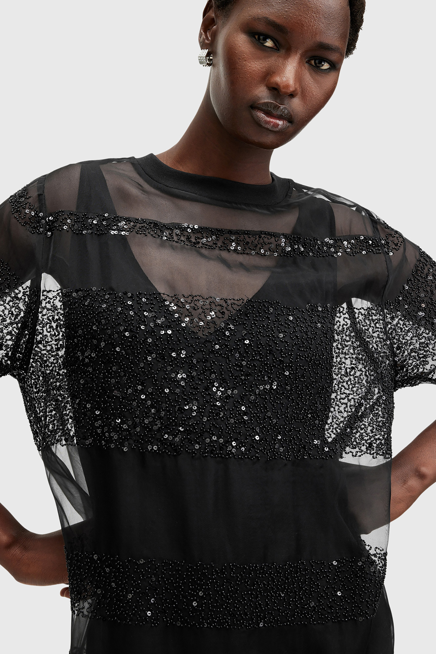 IZABELA MAXI DRESS BLACK 6