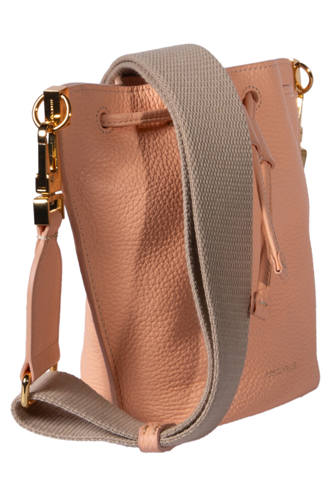 CROSS BODY BUCKET BAG IN PEACH 5