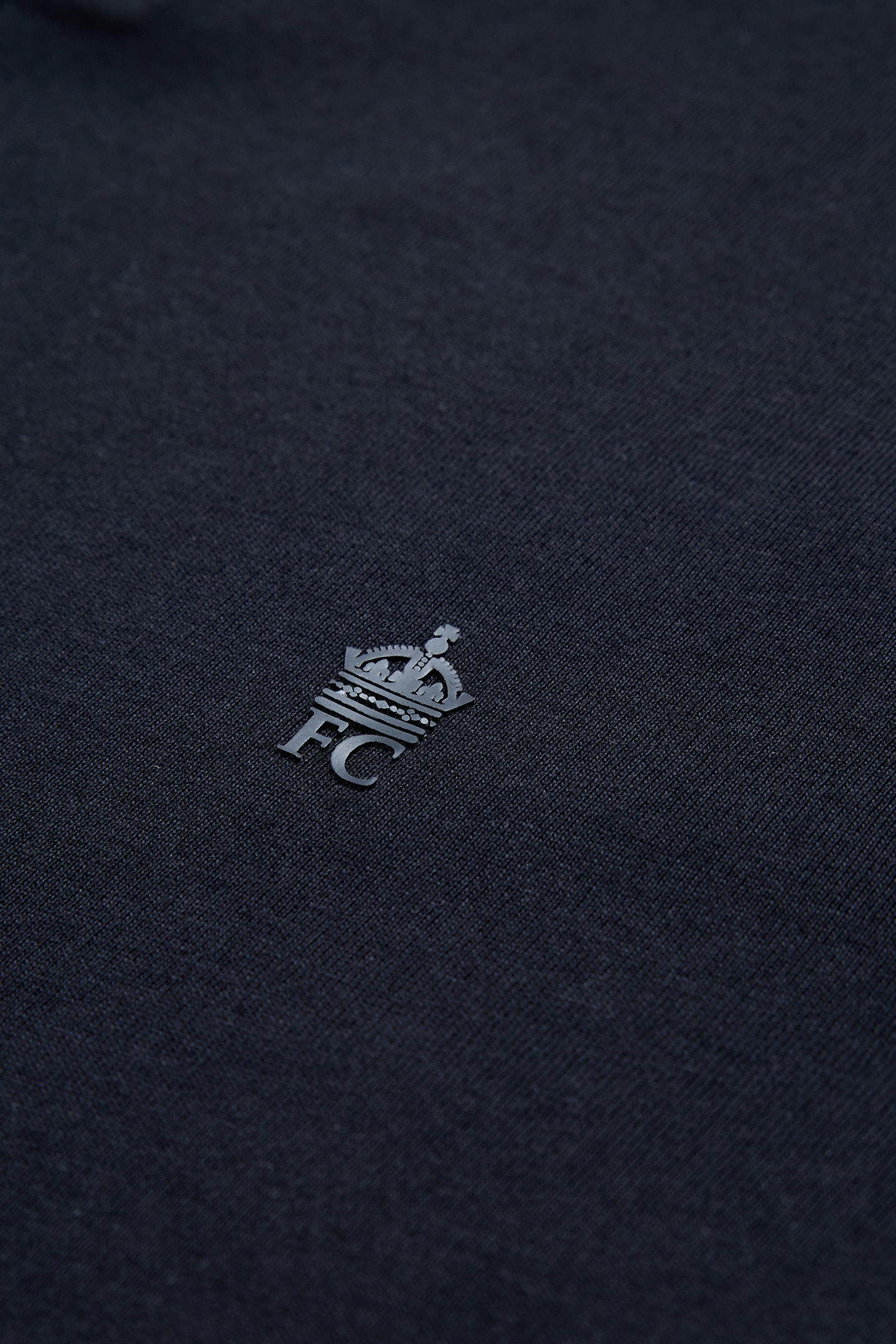 TROPHY TIPPED POLO BLACK/WHITE 3