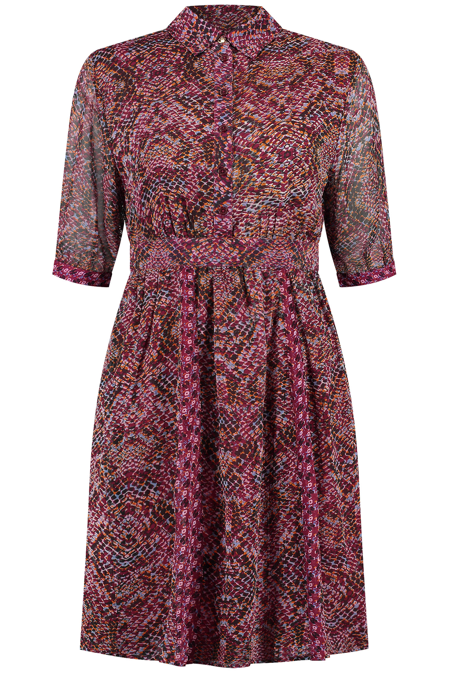 CASEY DRESS CERISE 2