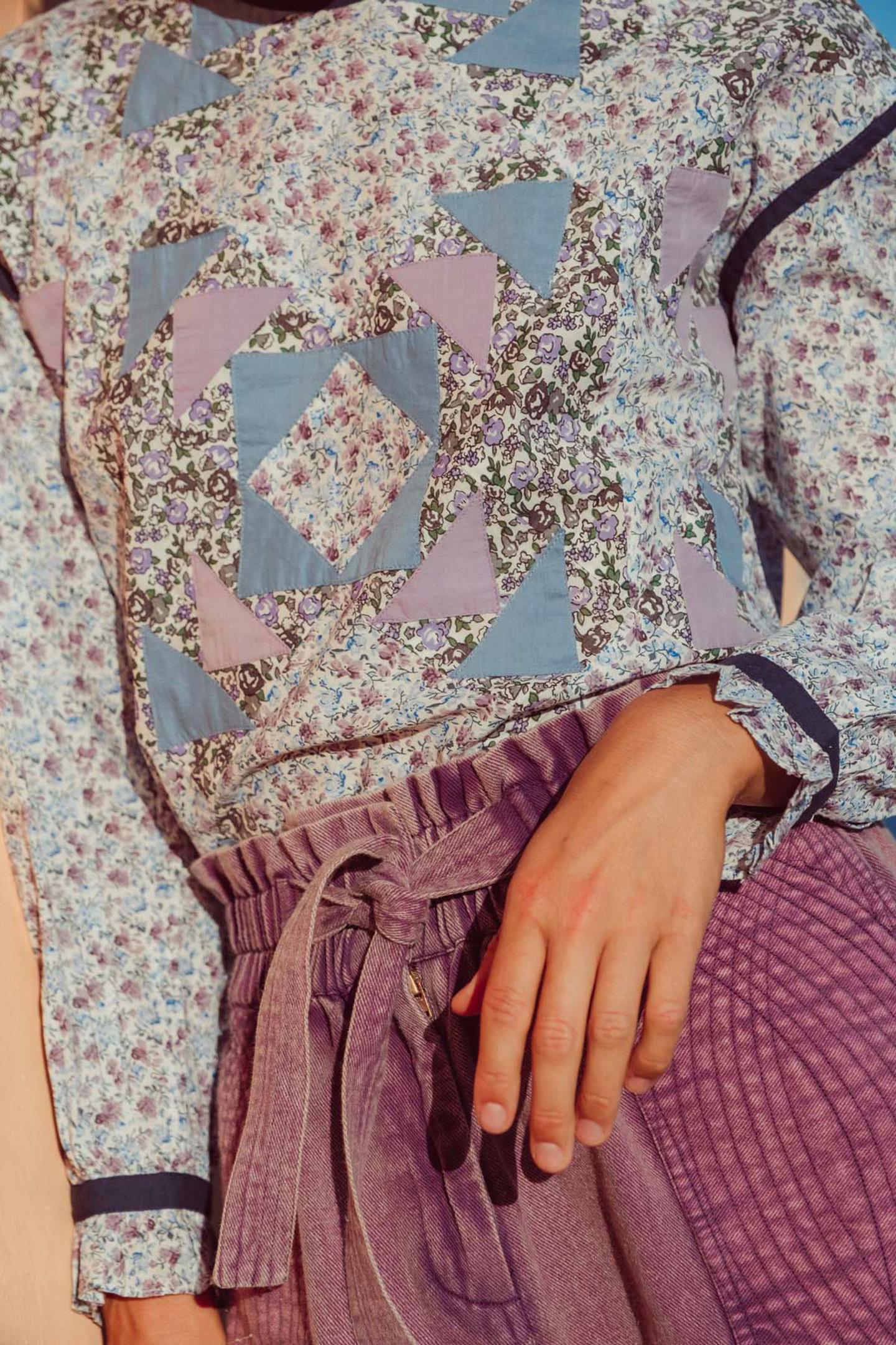 BLOUSE CRISTALINA MULTICOLOR PATCHWORK 10