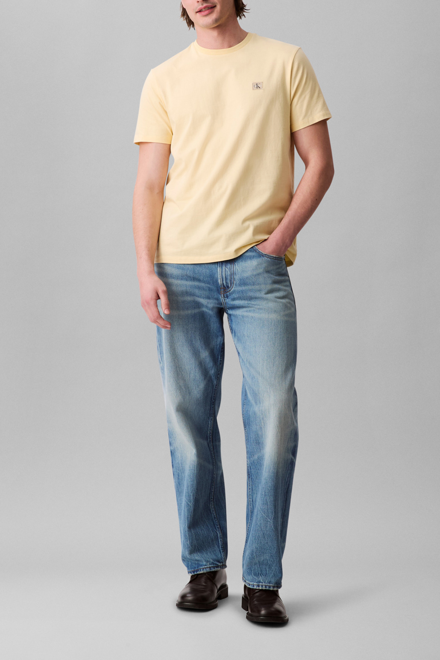 SS BADGE 30S JERSEY SUNLIGHT 3