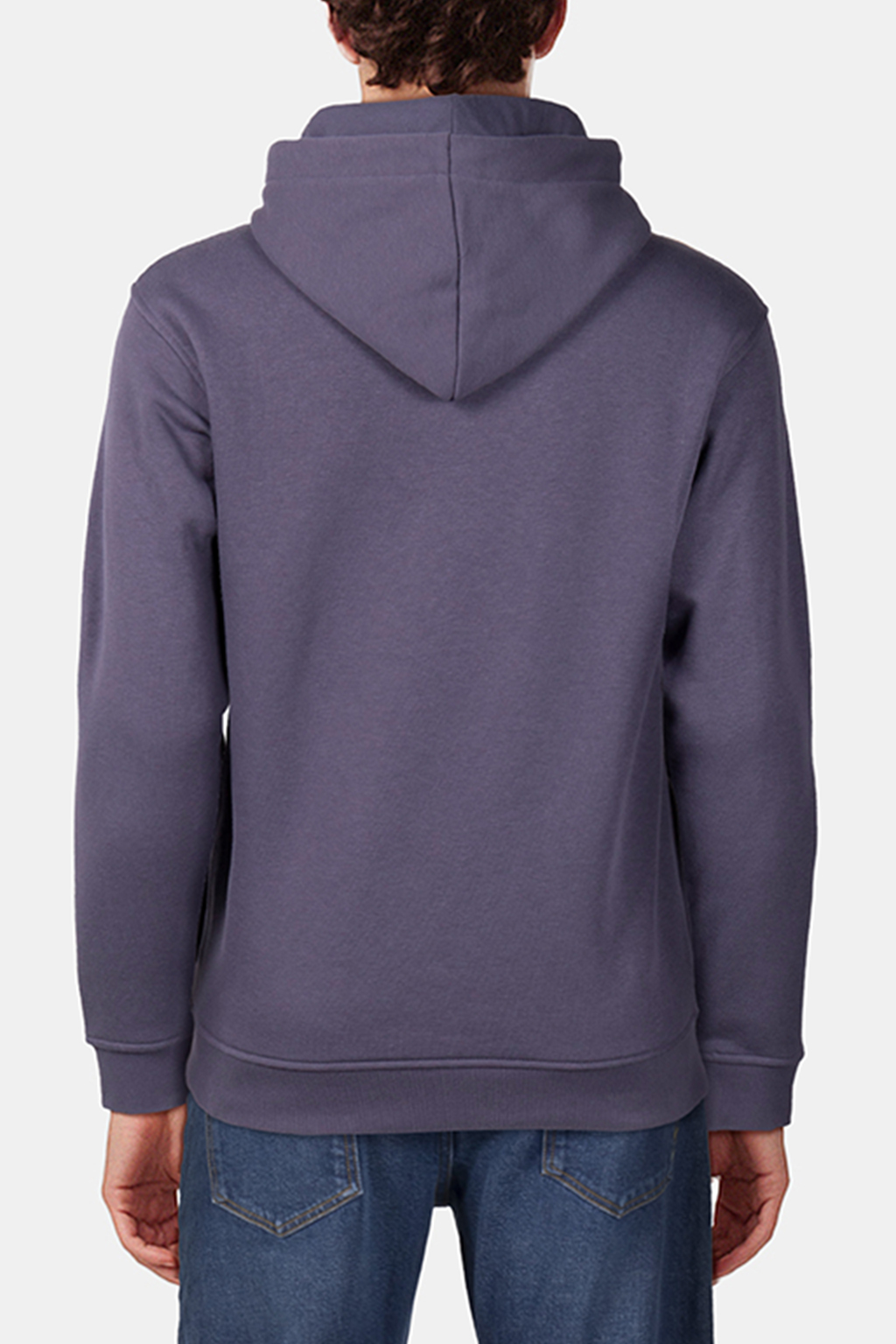 FRENCH TERRY GRAPHIC HOODIE PURPLE SKY 2