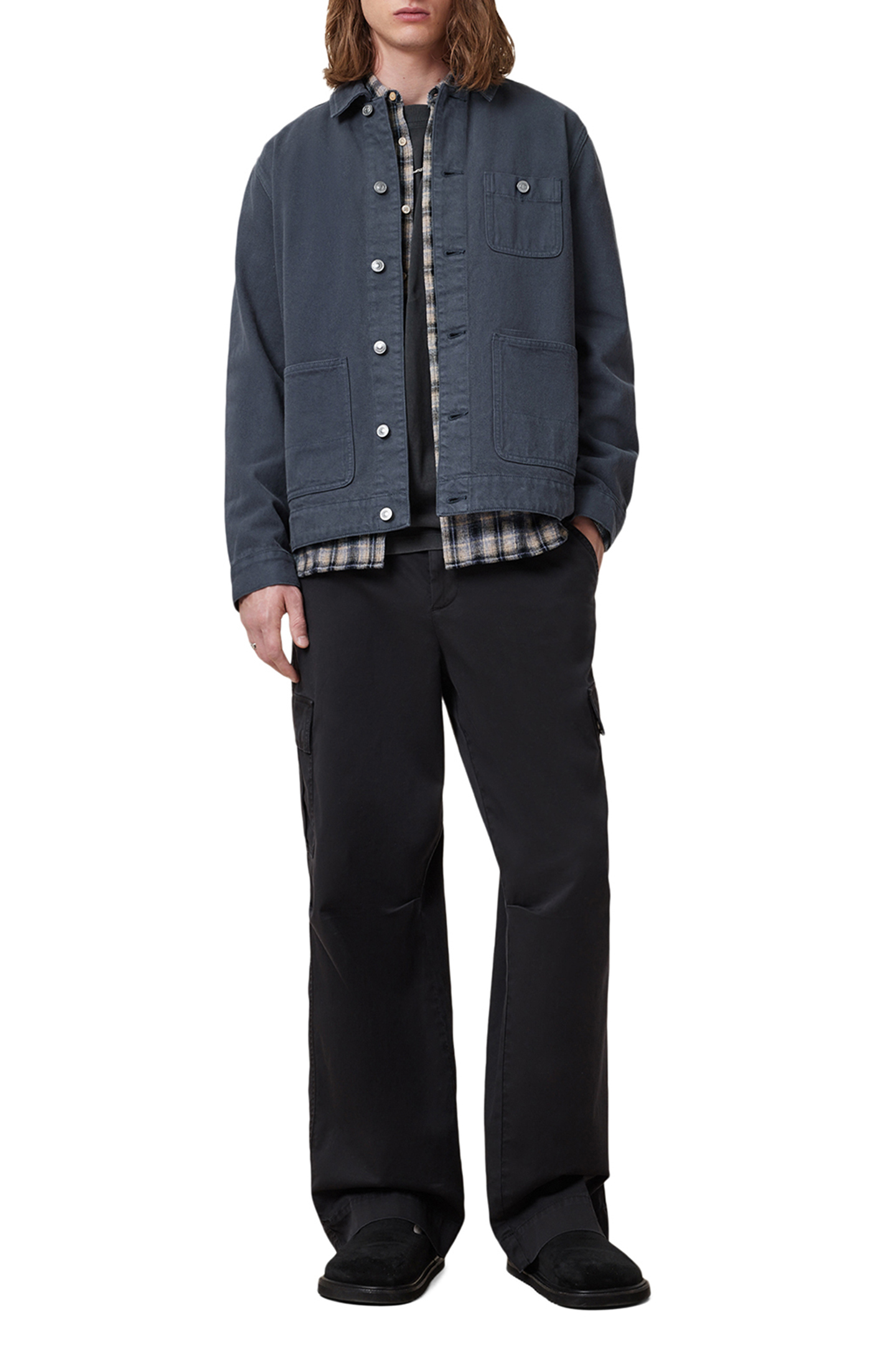 EAVIS CHORE JACKET FOUNTAIN BLUE 3