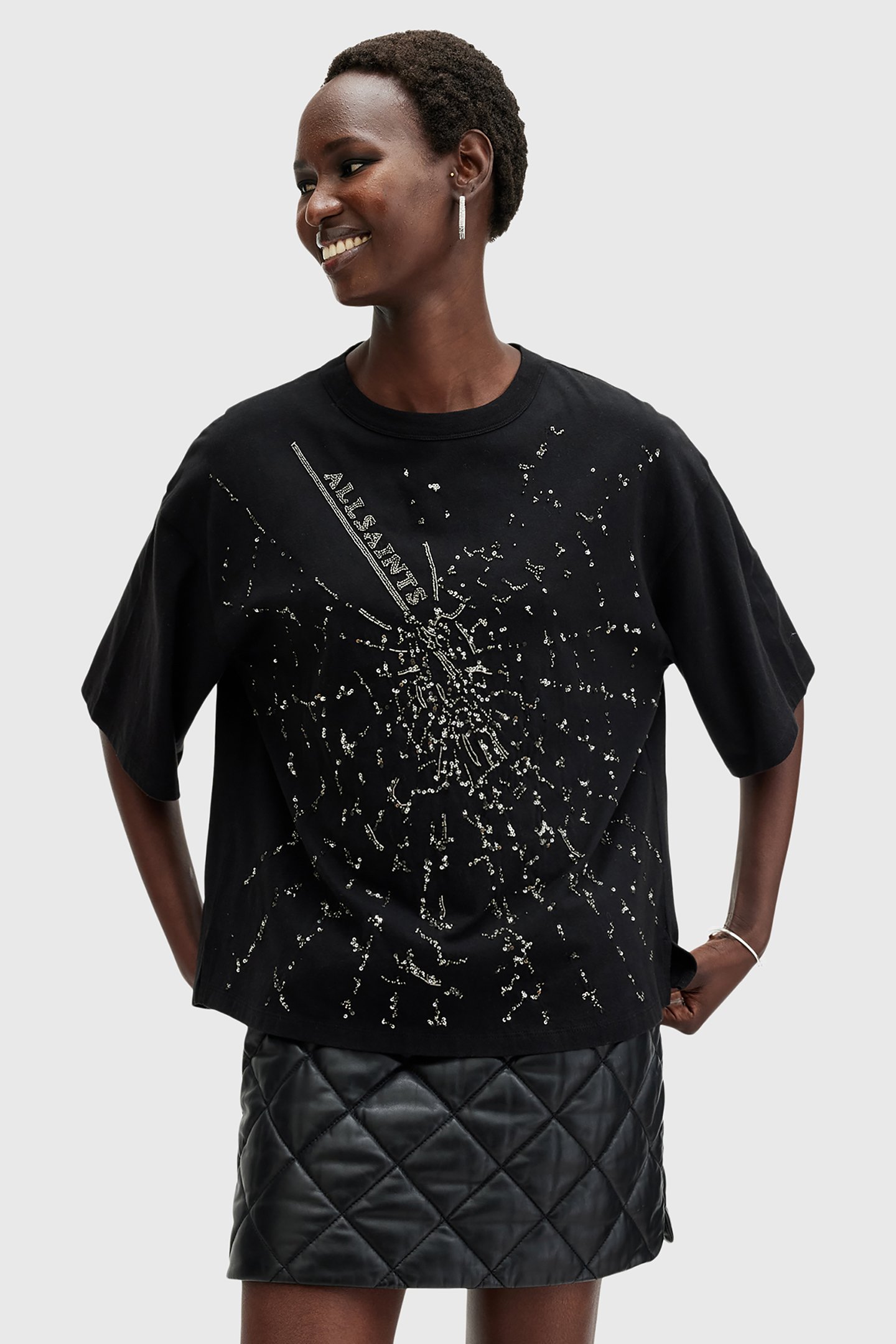 AMELIE SHATTER TEE BLACK 6
