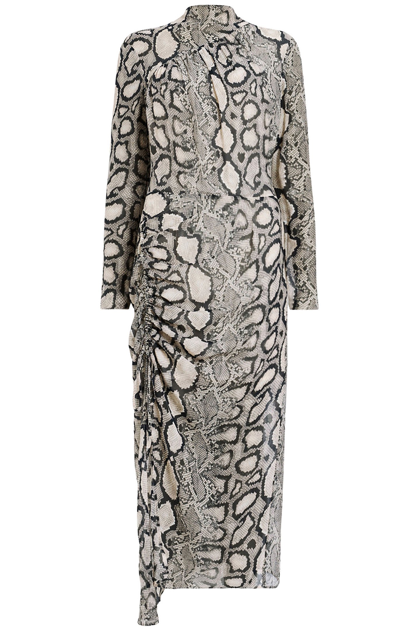 RIZO DRESS FLOW ECRU WHITE 3