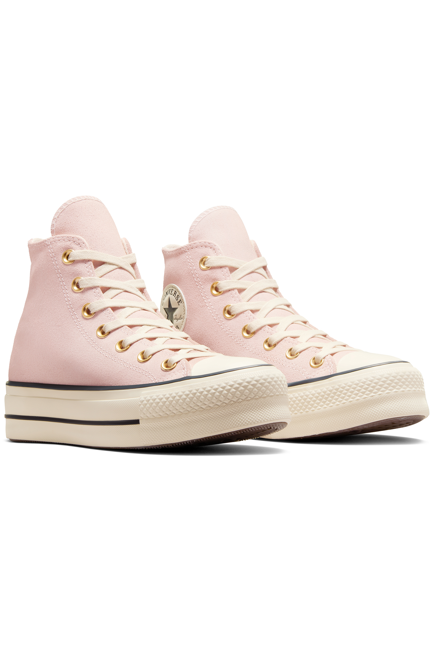 CHUCK TAYLOR ALL STAR LIFT PLATFORM SUEDE PALE PETAL/NATURAL 2