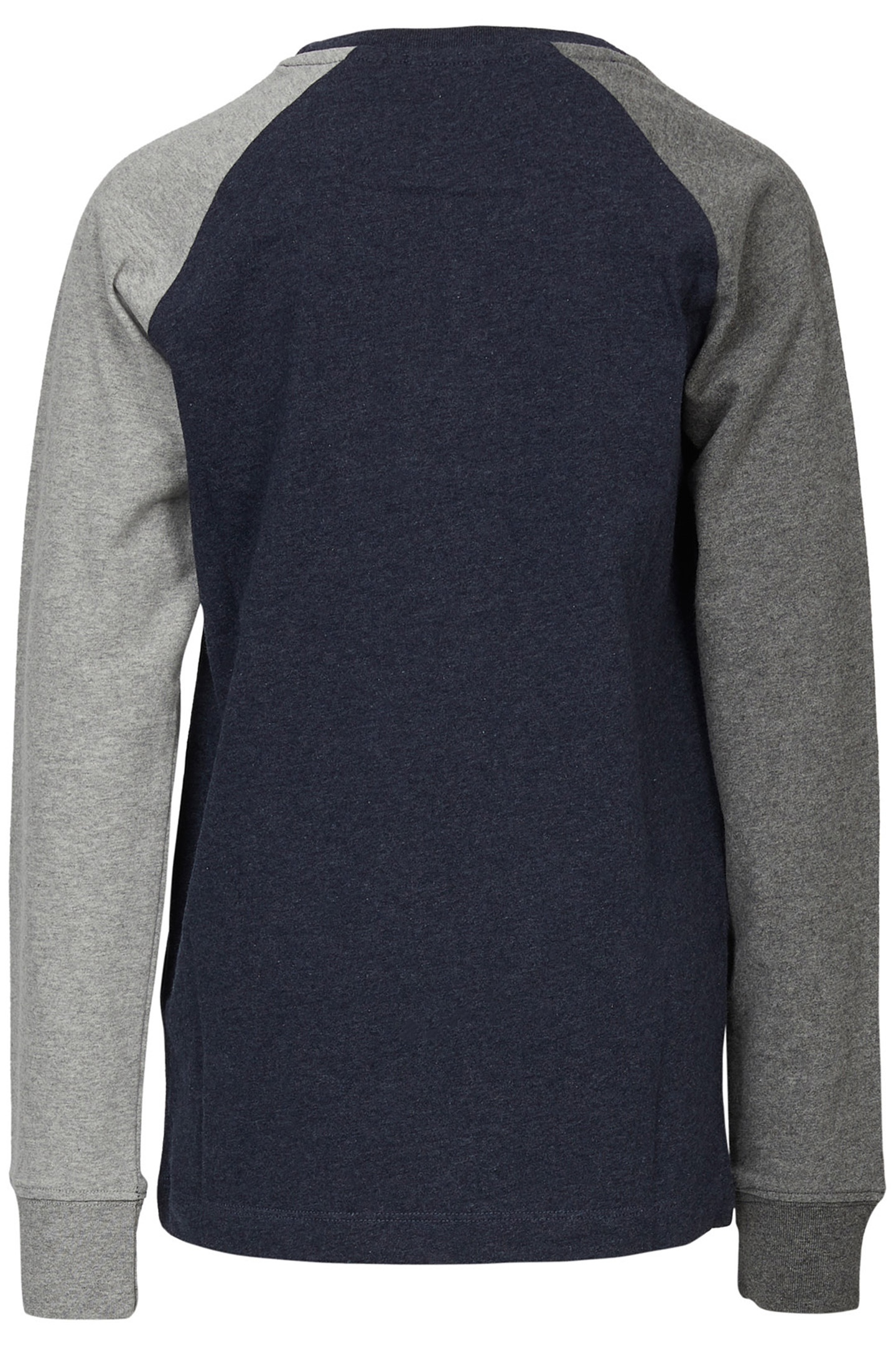 TRICOLORED RAGLAN T-SHIRT IN BLUE 2