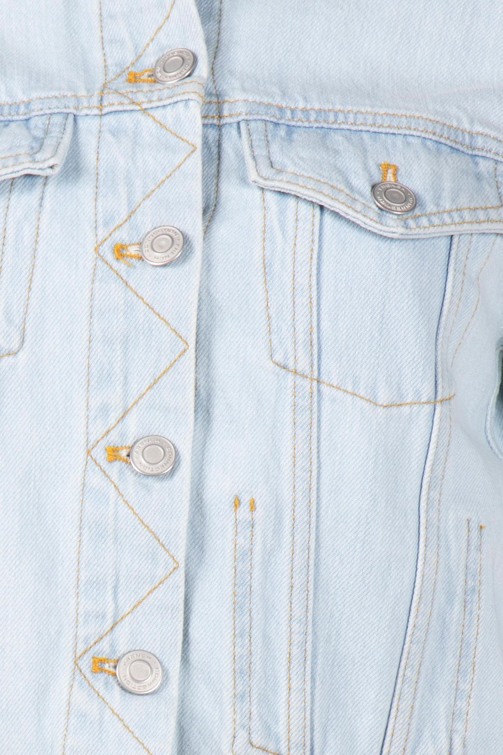 MACEE MICRO WSTRN DENIM LS JKT BLUE 4