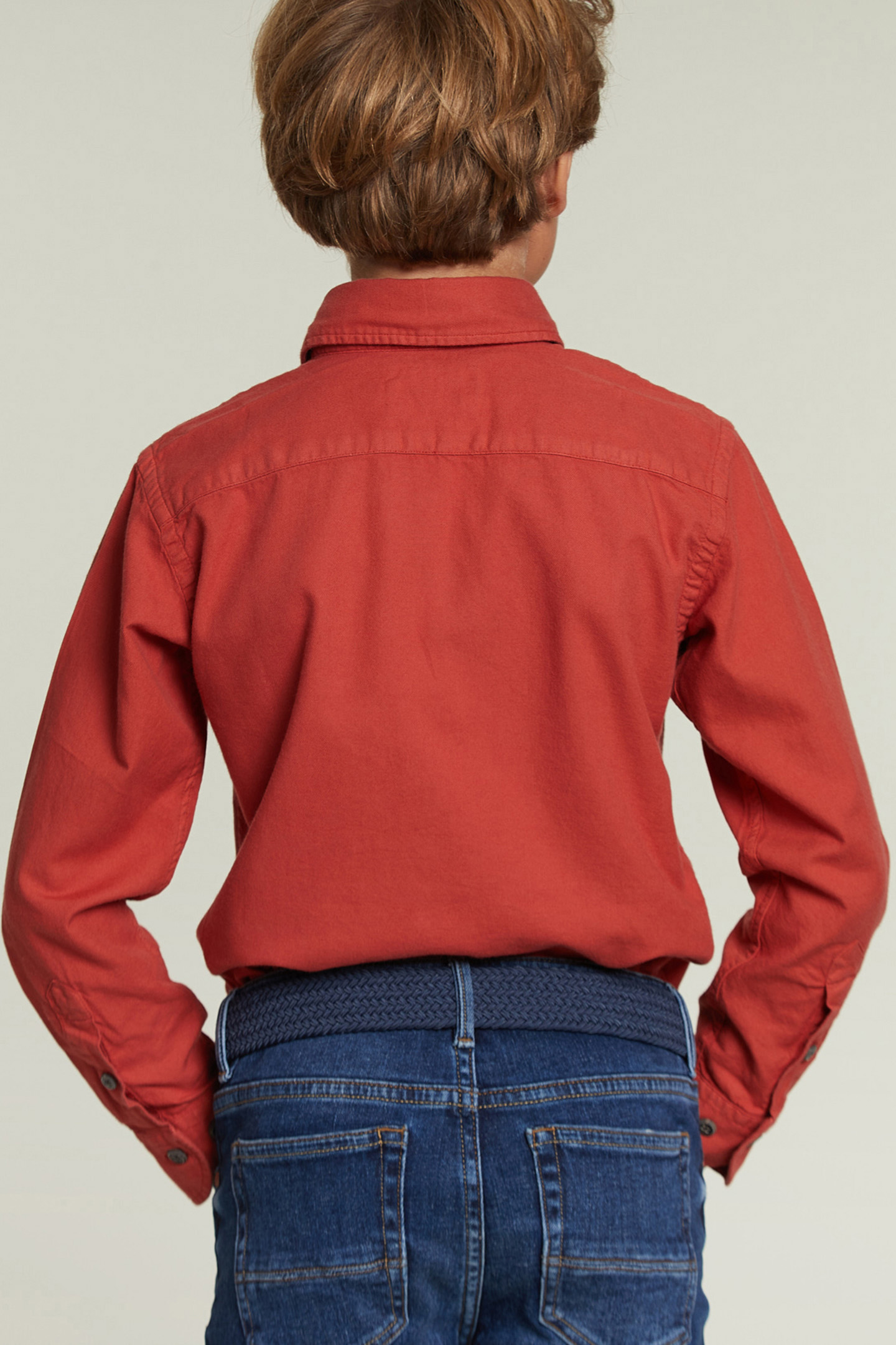 CUSTOM FIT COTTON SHIRT BLUSH 2