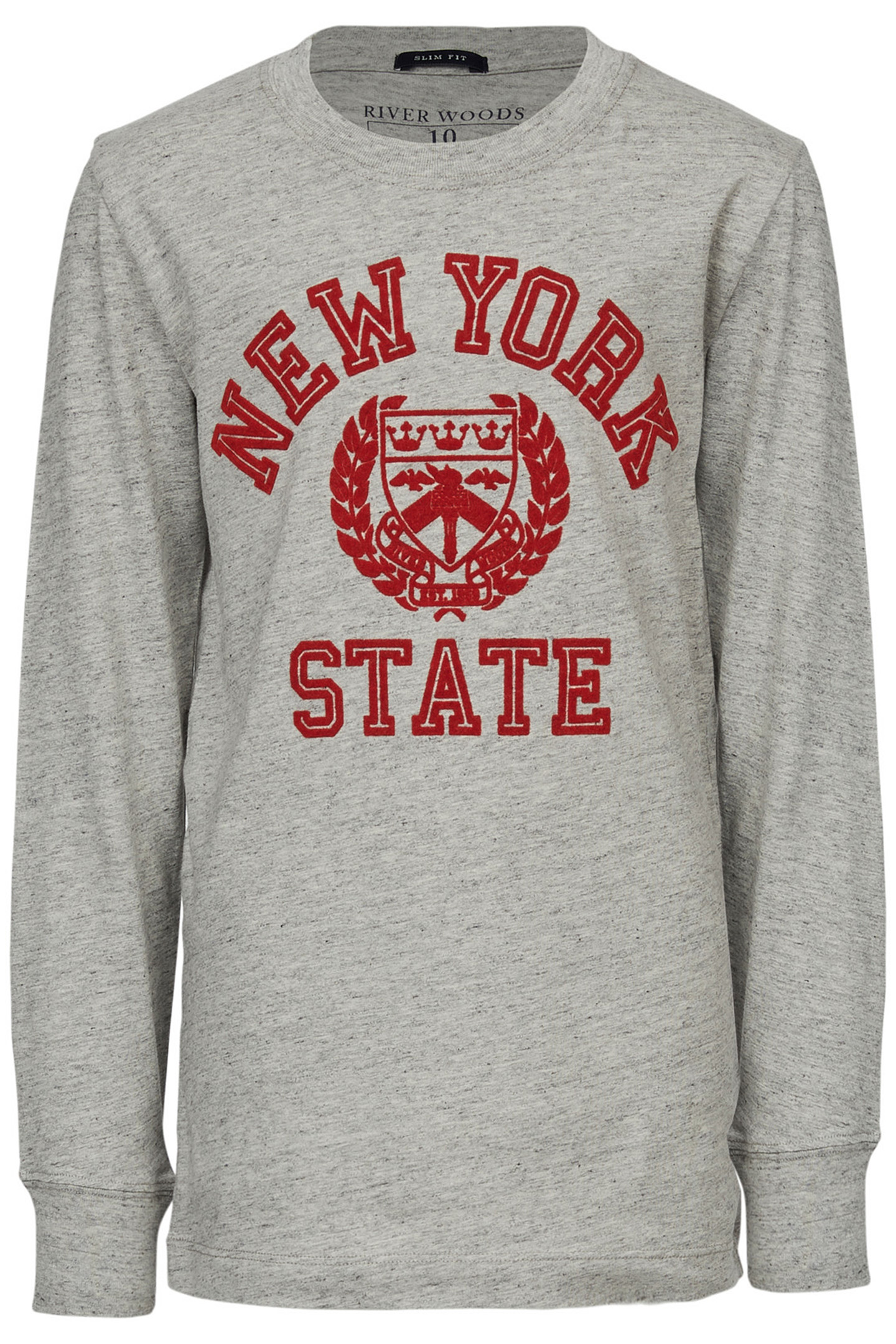 SLIM FIT VINTAGE T-SHIRT IN GREY 1