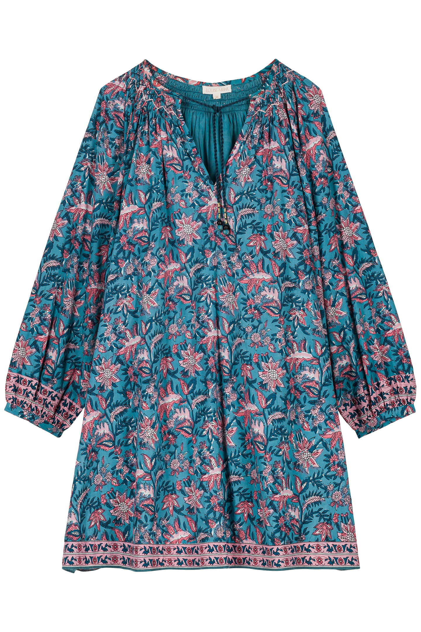 DRESS JANICE TEAL GARDEN OF EDEN 3